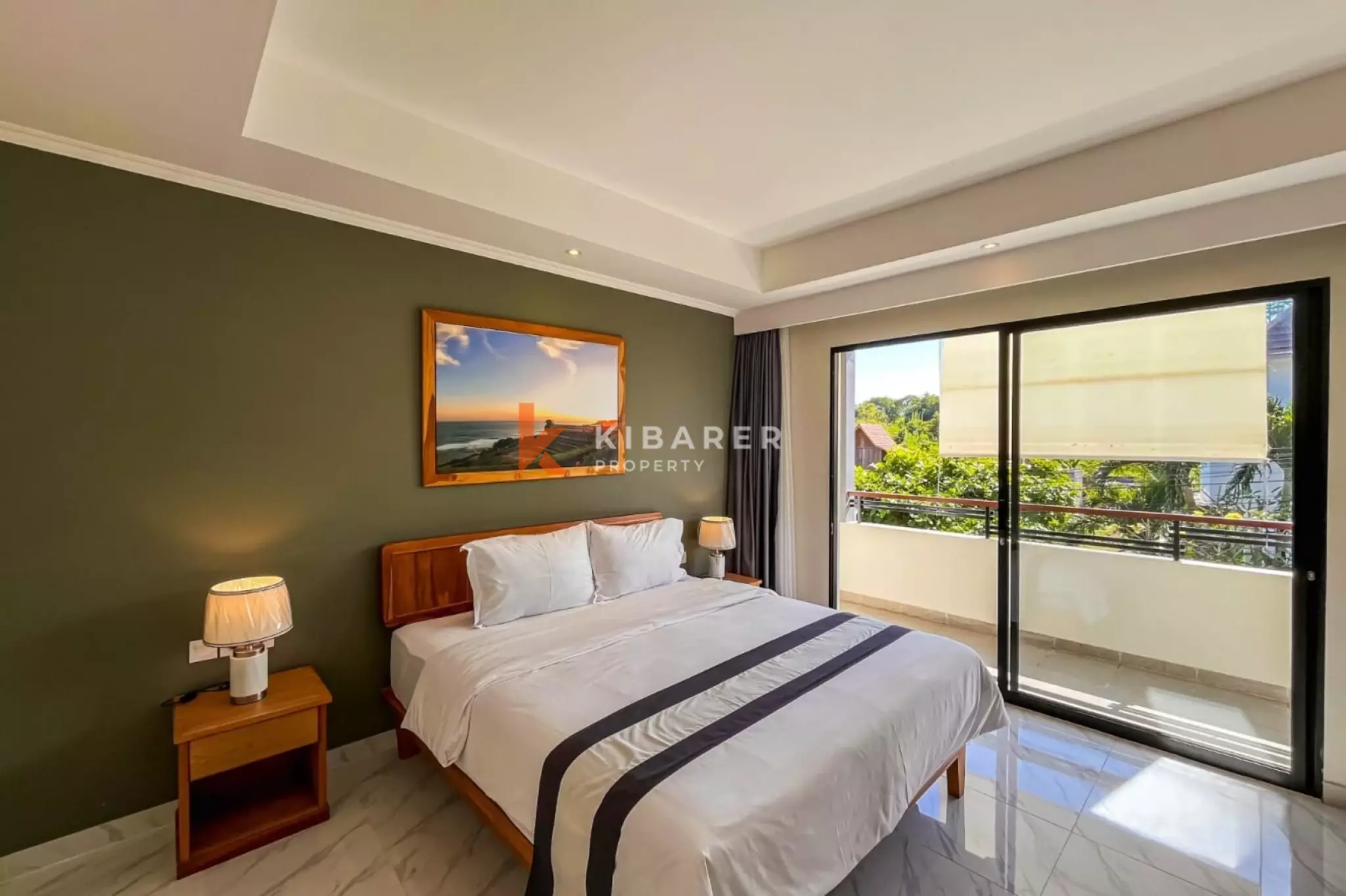 Vila Minimalis Tiga Kamar Tidur dengan Ruang Terbuka di Ungasan