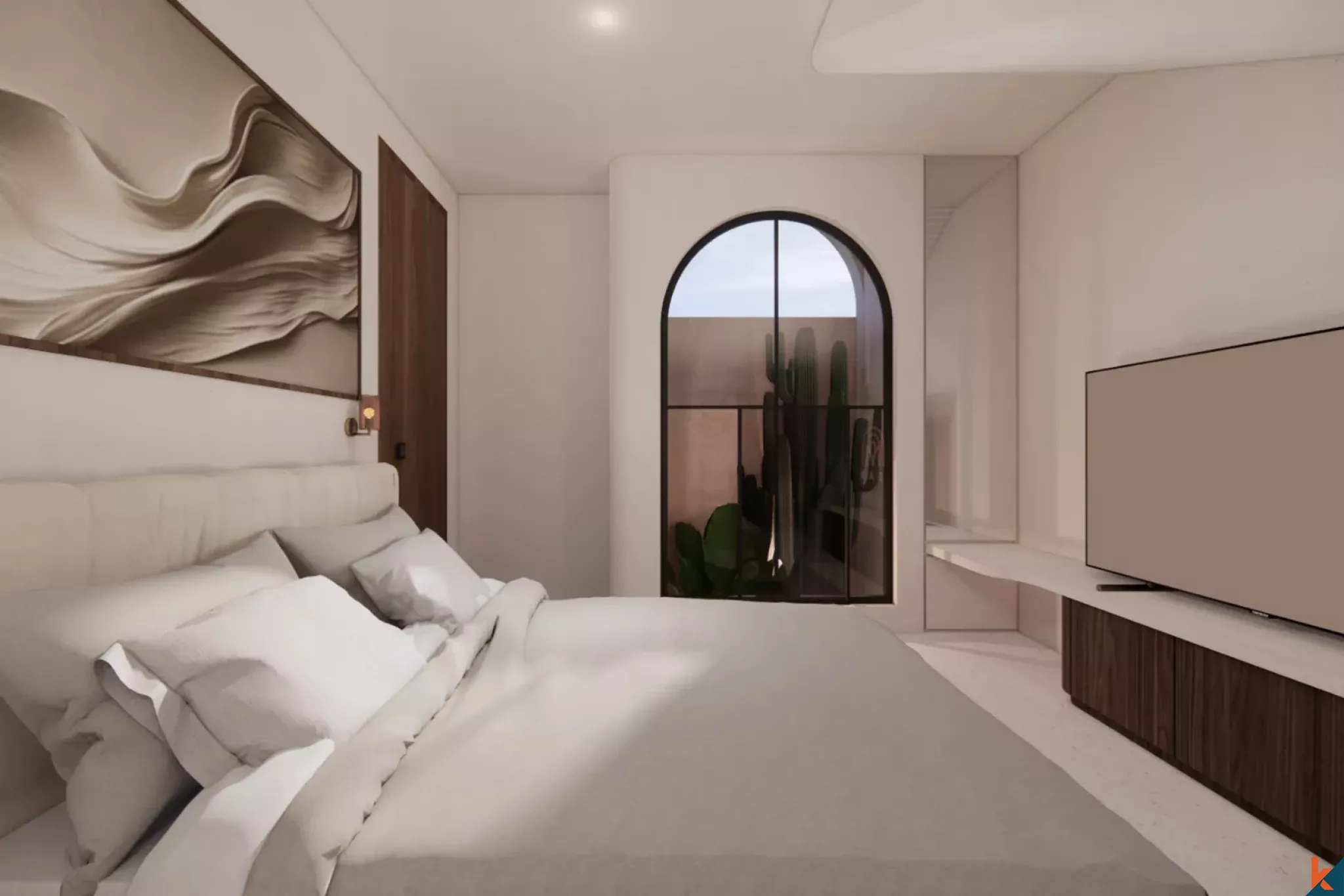 Villas de deux chambres à louer à Bingin, de style architectural persan (livré en février 2026)