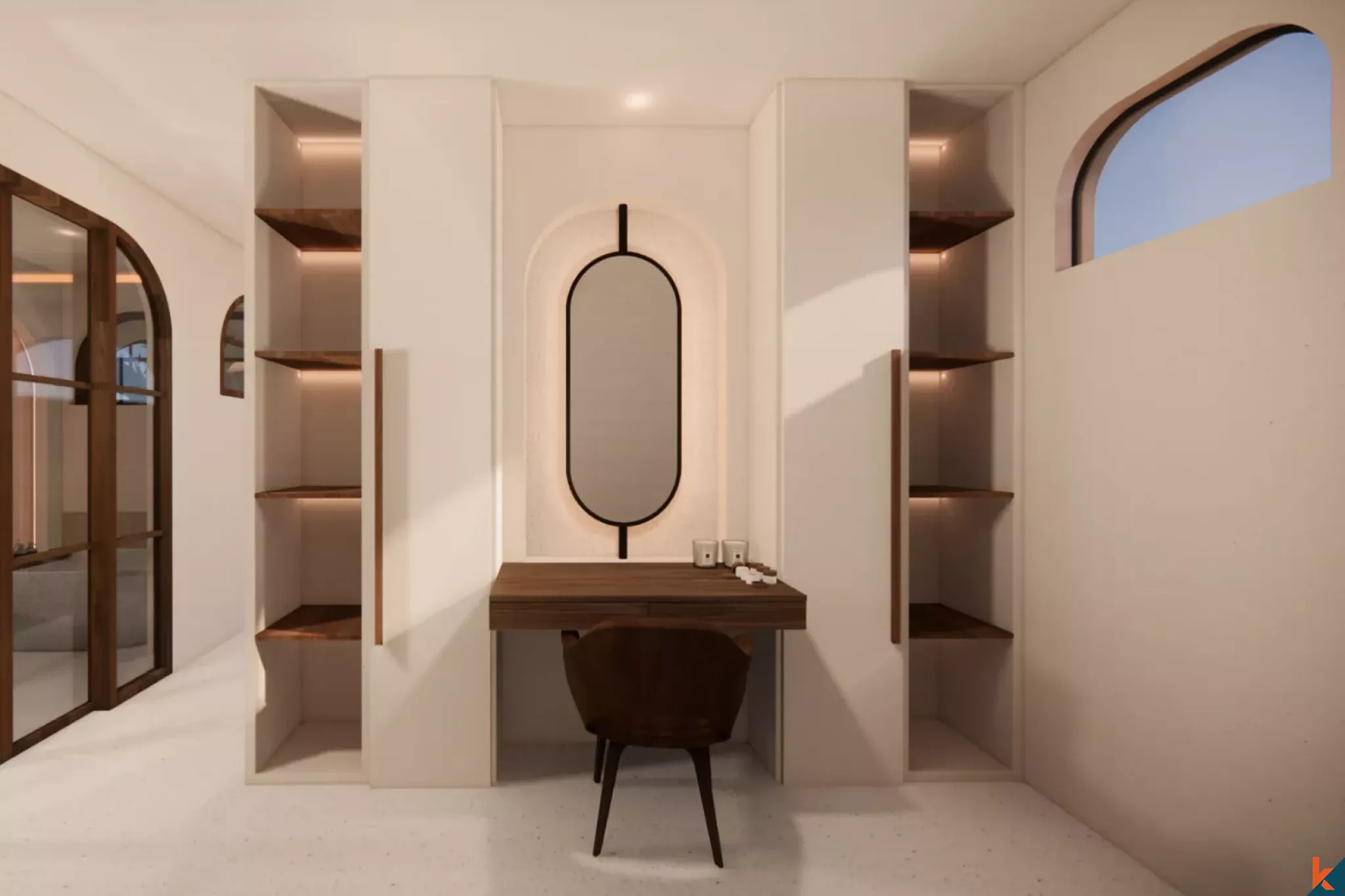 Villas de deux chambres à louer à Bingin, de style architectural persan (livré en février 2026)