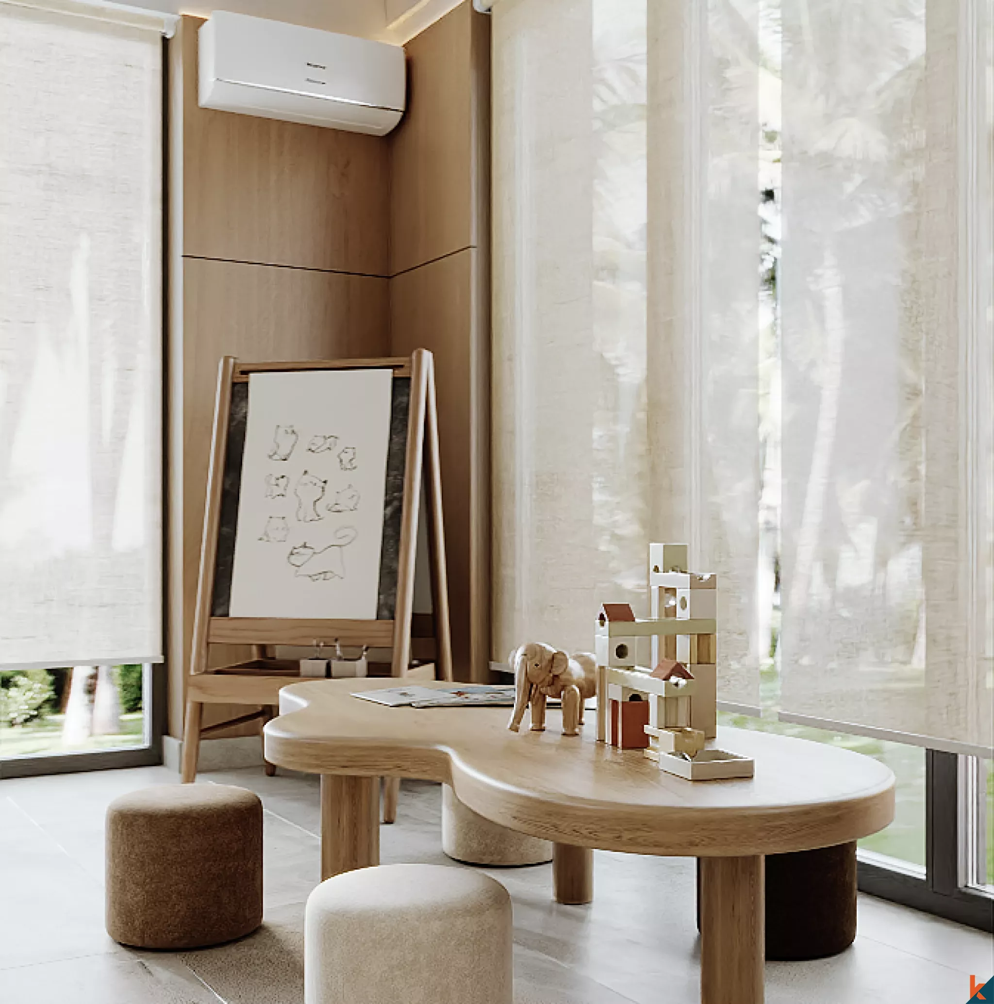 Elegant Modern 1 Bedroom Apartment in the Heart of Ungasan