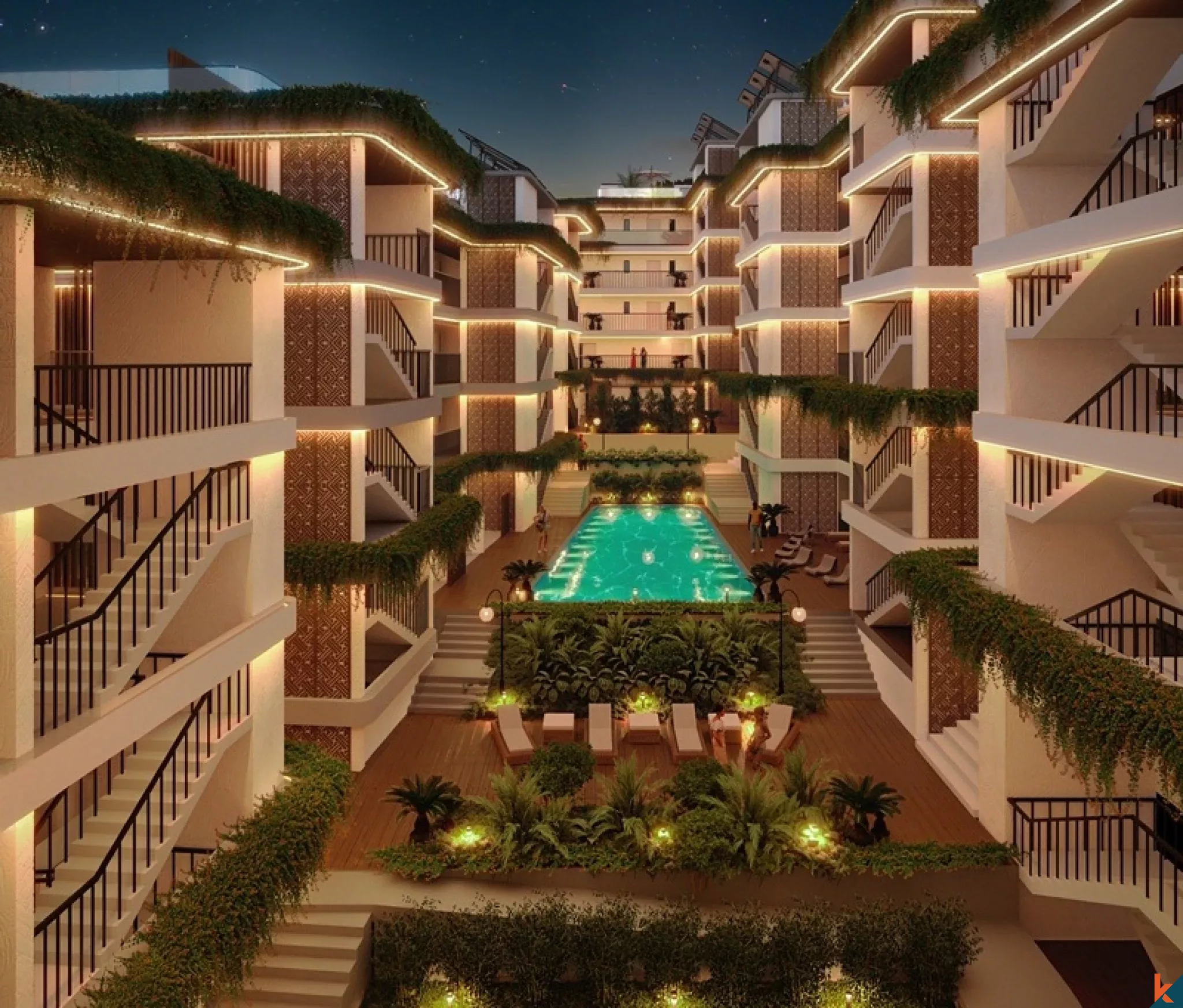 Elegant Modern 1 Bedroom Apartment in the Heart of Ungasan