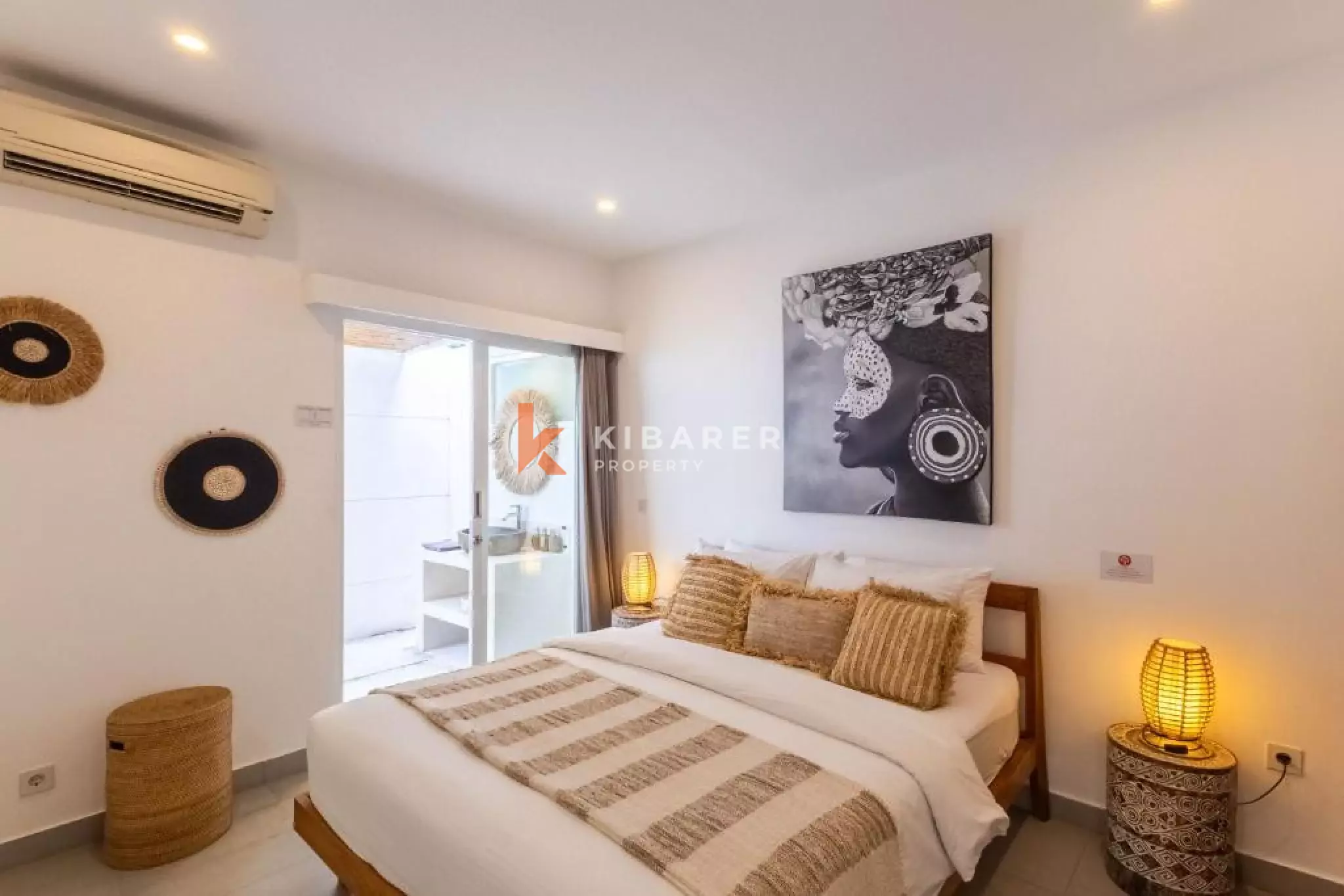 Charmante villa familiale de trois chambres près de la plage de Berawa