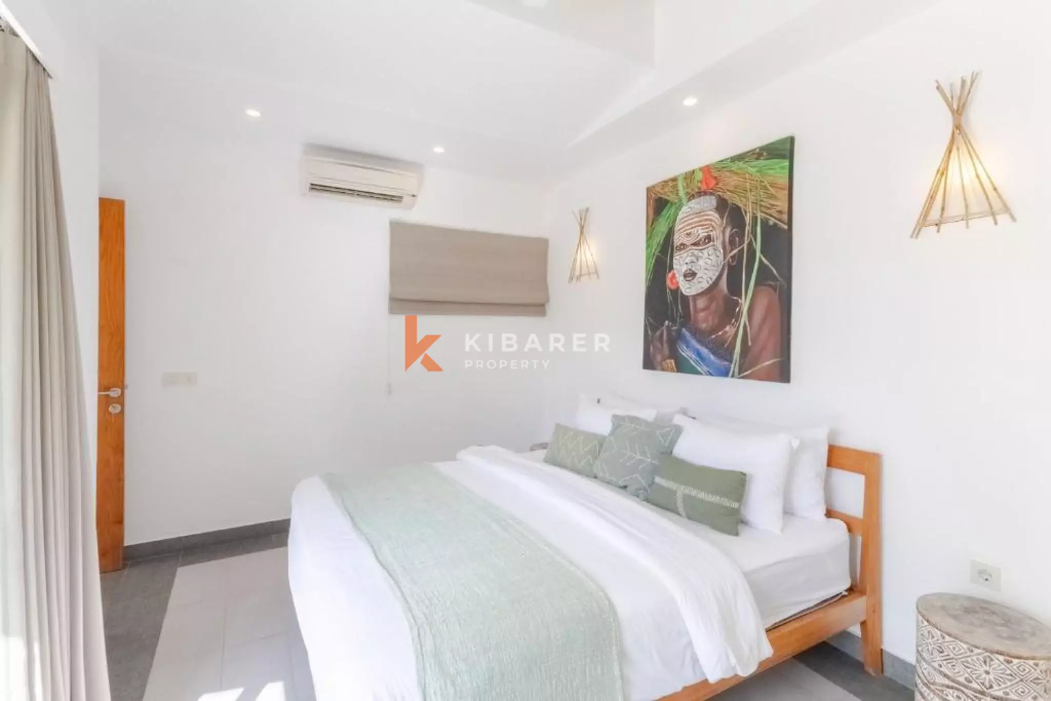 Charmante villa familiale de trois chambres près de la plage de Berawa