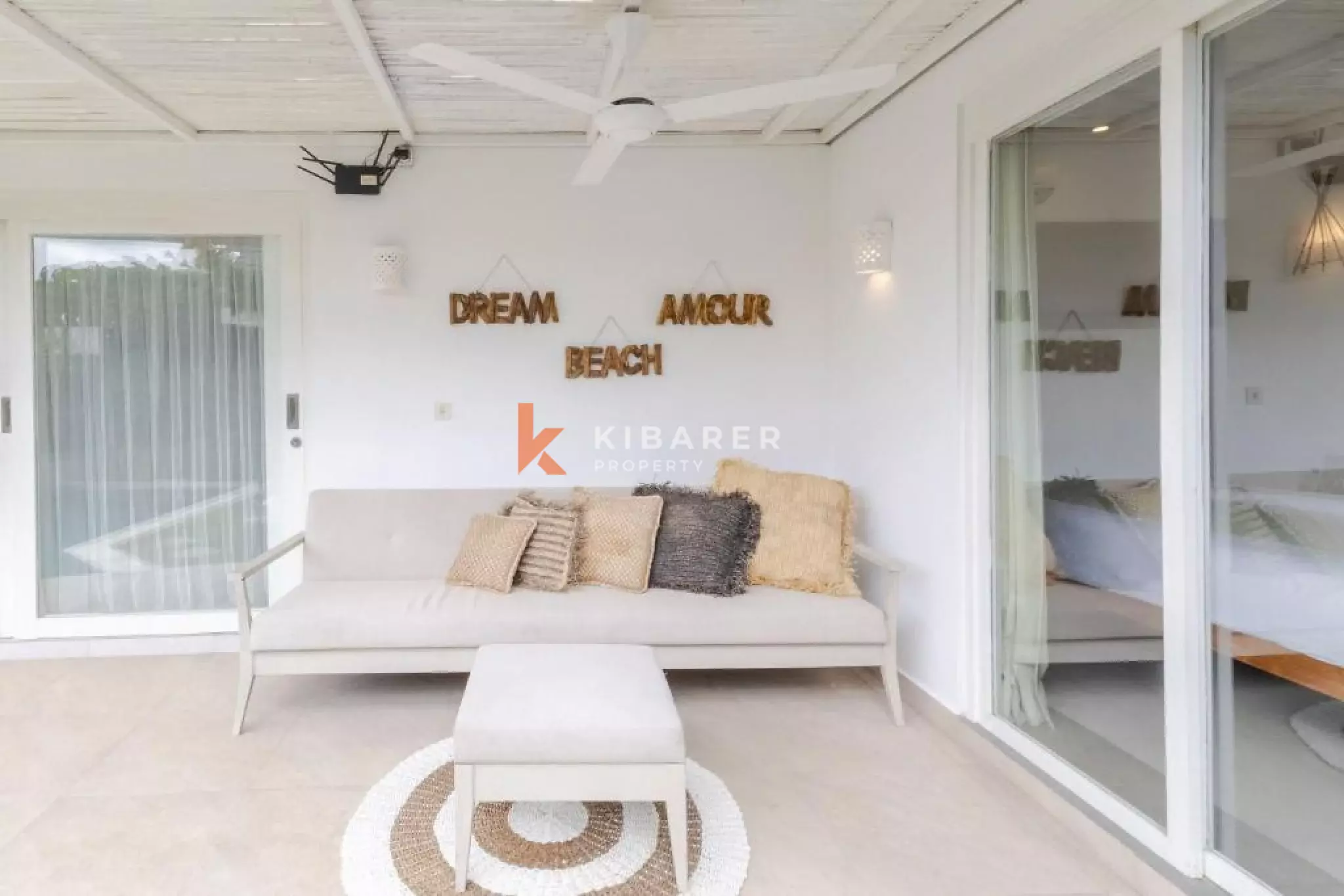 Charmante villa familiale de trois chambres près de la plage de Berawa