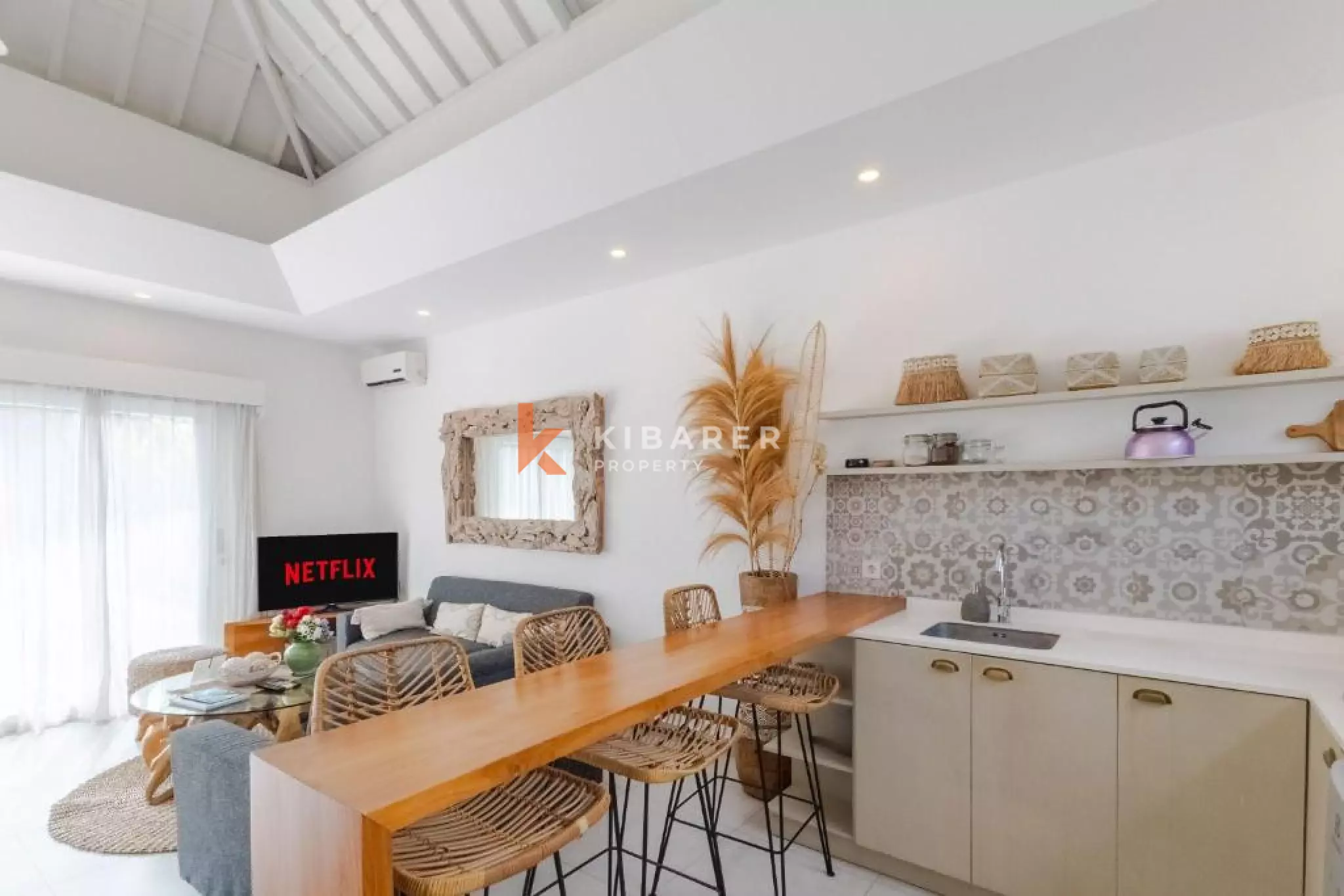 Charmante villa familiale de trois chambres près de la plage de Berawa