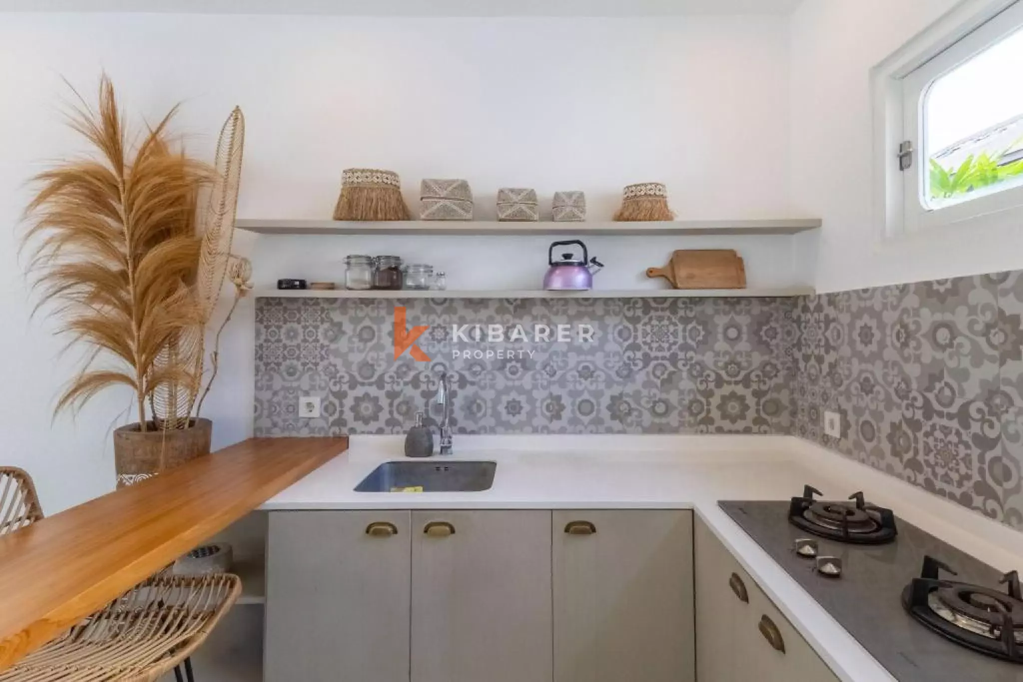 Charmante villa familiale de trois chambres près de la plage de Berawa