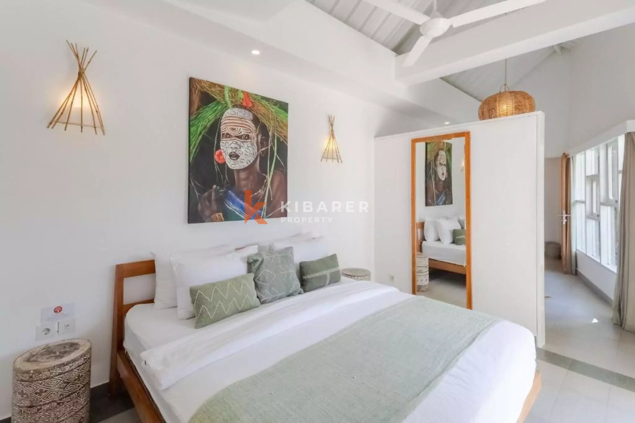 Charmante villa familiale de trois chambres près de la plage de Berawa