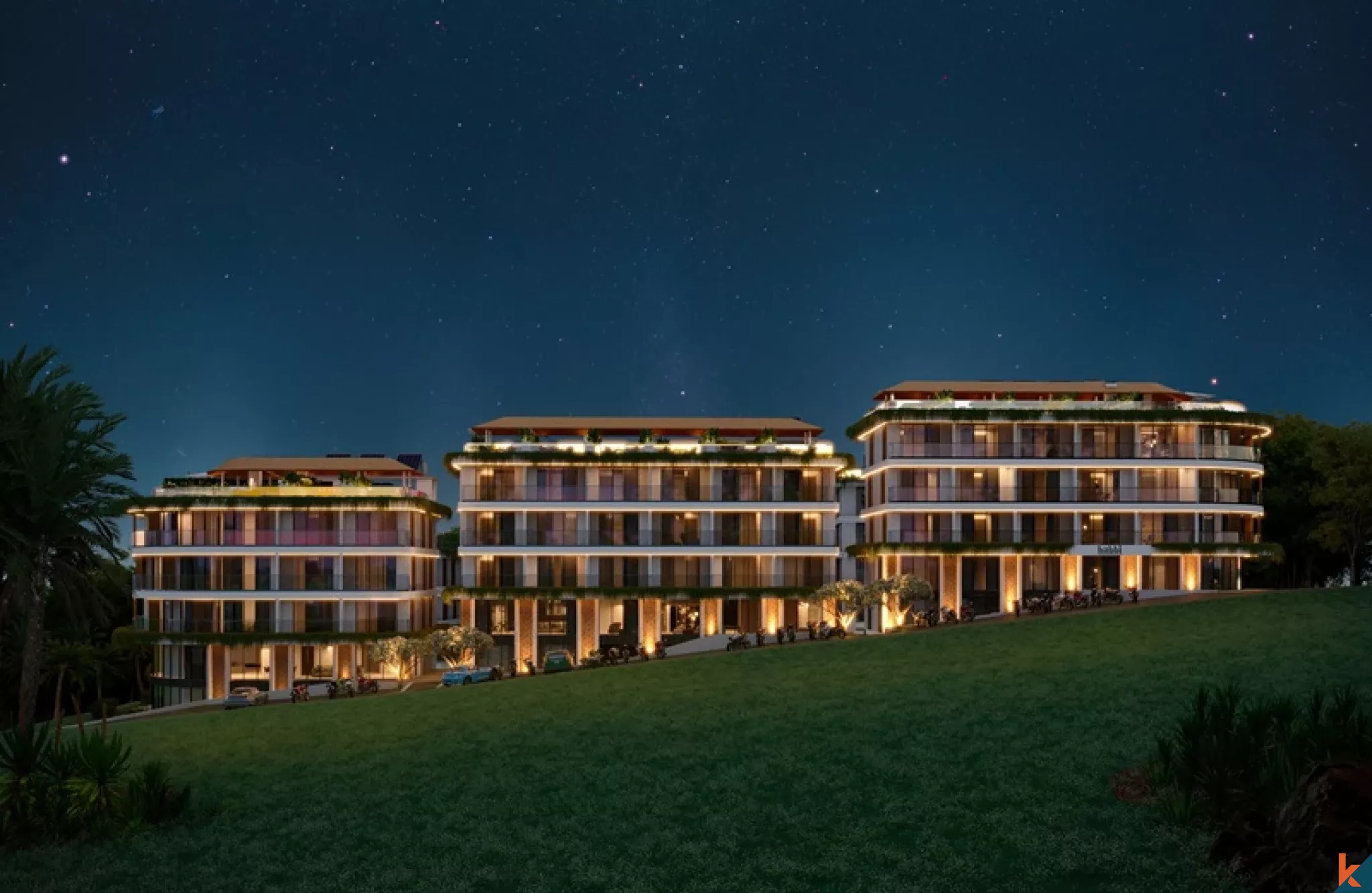 Elegant 3-Bedroom Apartment in Ungasan