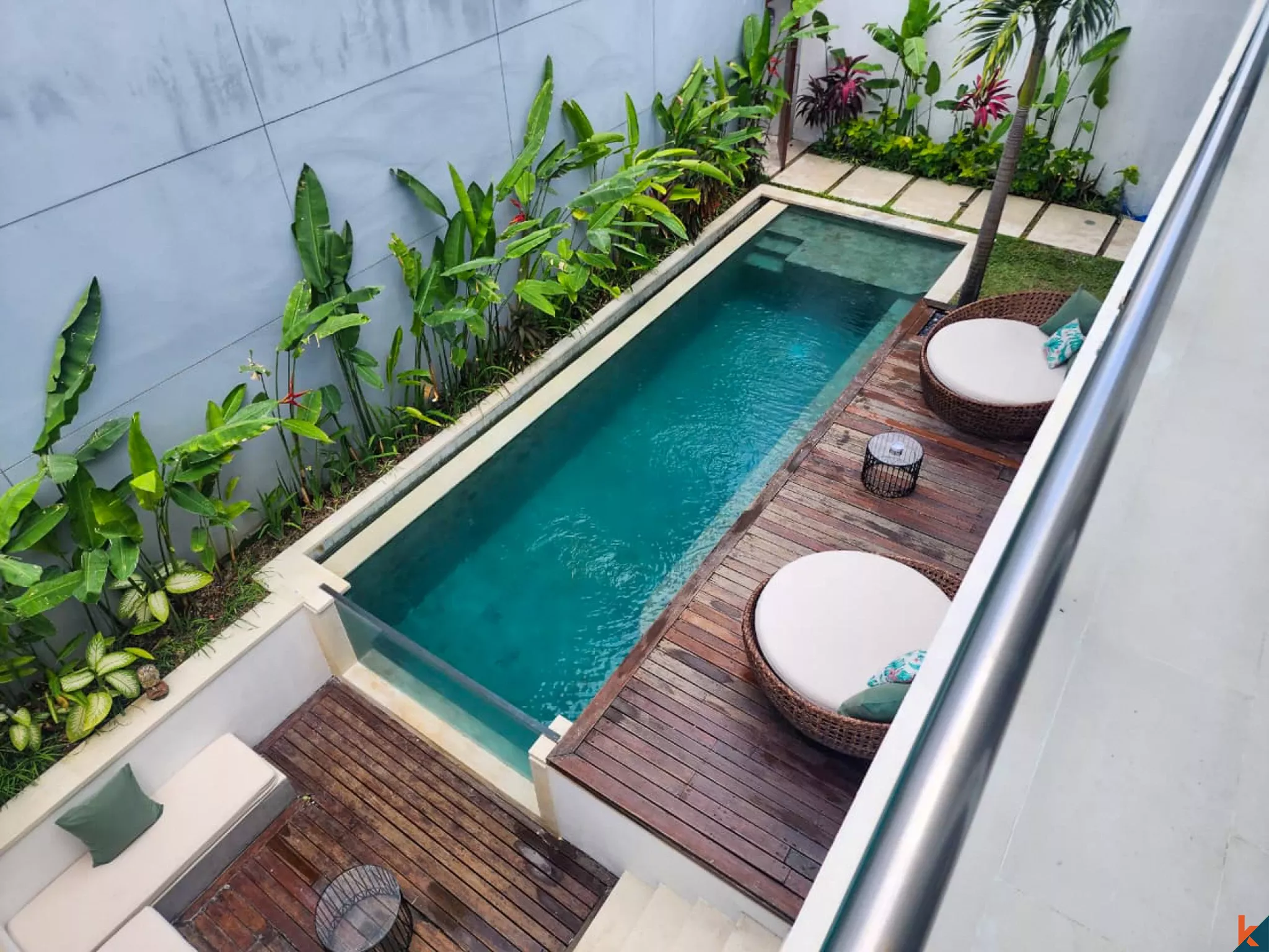 Villa Sewa dengan 3 Kamar Tidur yang Menawan, Terletak di Kawasan Tenang Seminyak