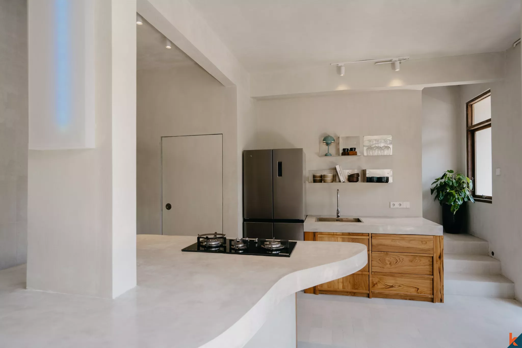 Vila Tropis Modern 3 Kamar Tidur dengan Kamar Mandi di Jantung Canggu