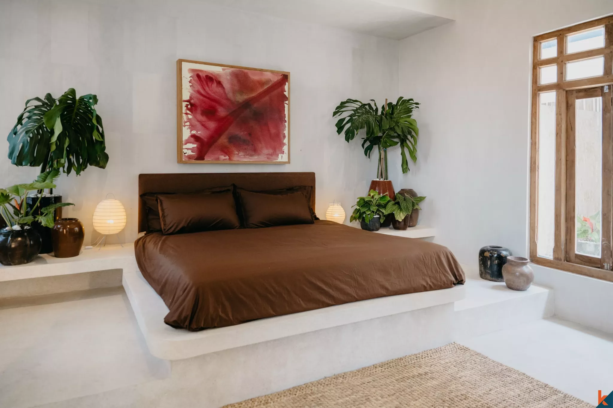 Vila Tropis Modern 3 Kamar Tidur dengan Kamar Mandi di Jantung Canggu