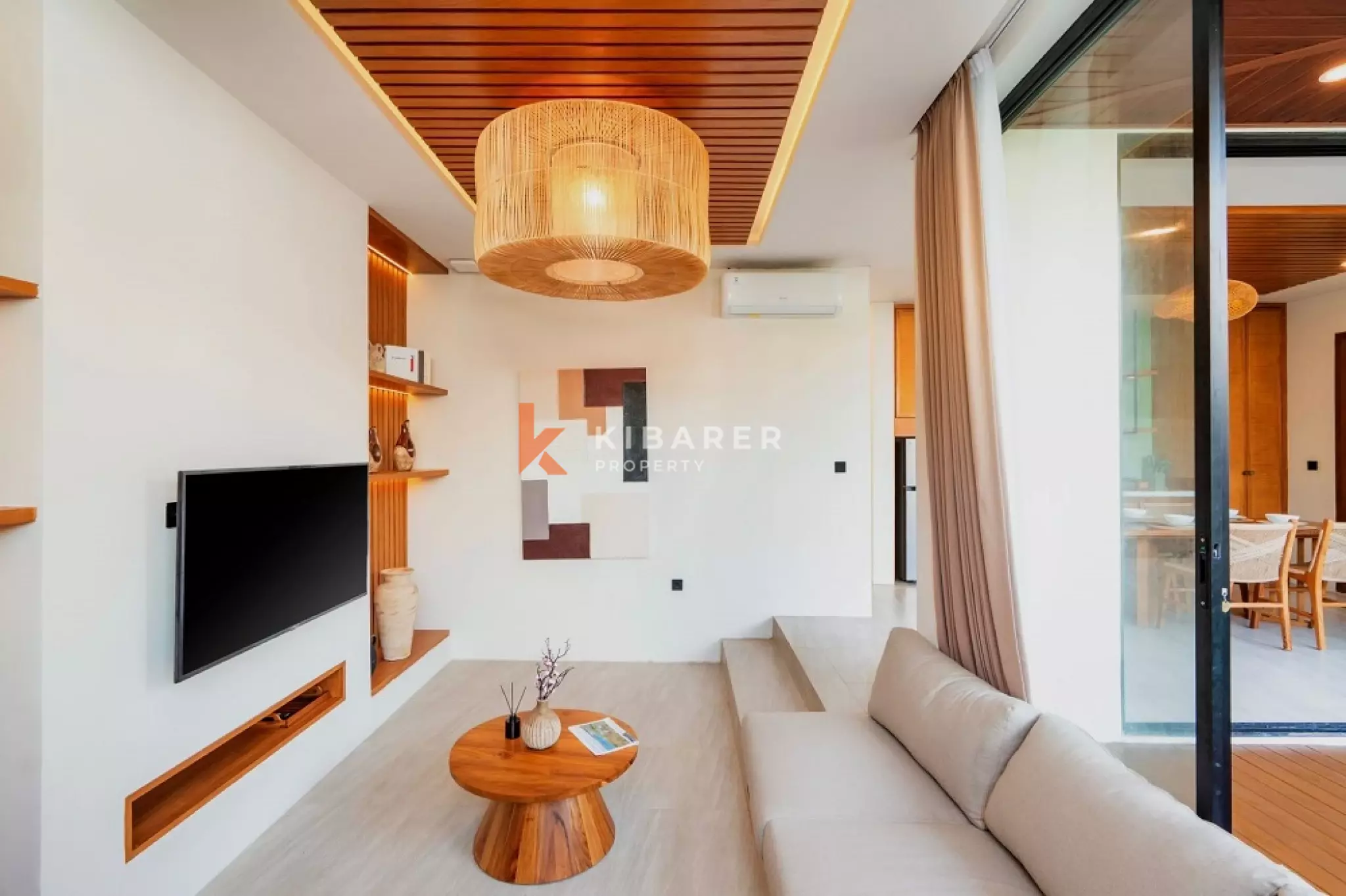 Vila Dua Kamar Tidur Hunian Modern di Area Canggu