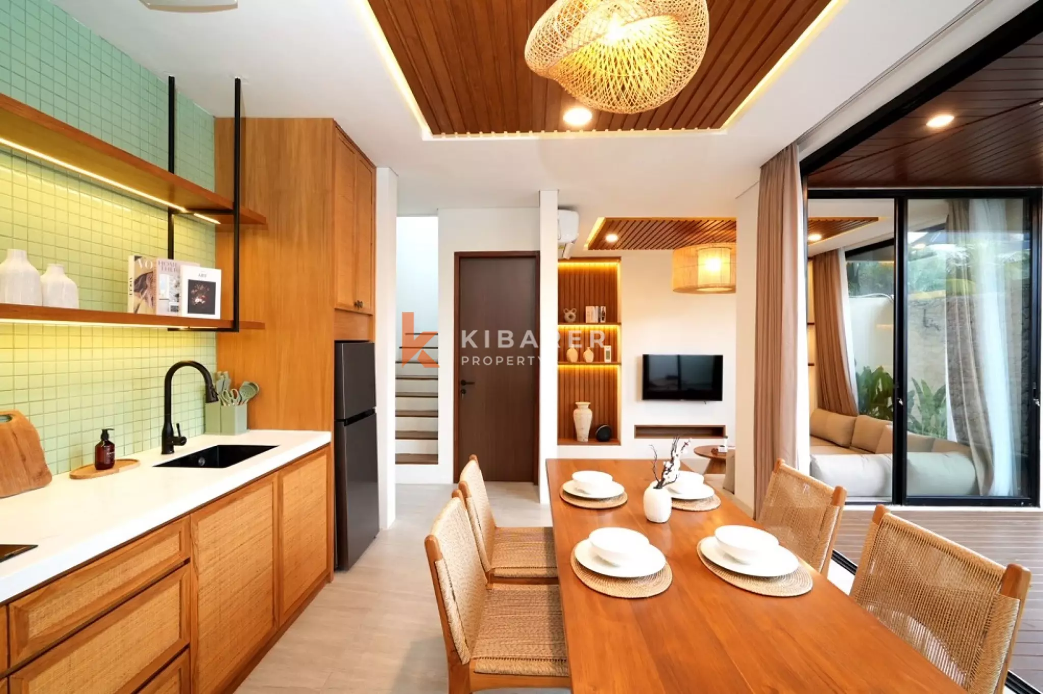 Vila Dua Kamar Tidur Hunian Modern di Area Canggu