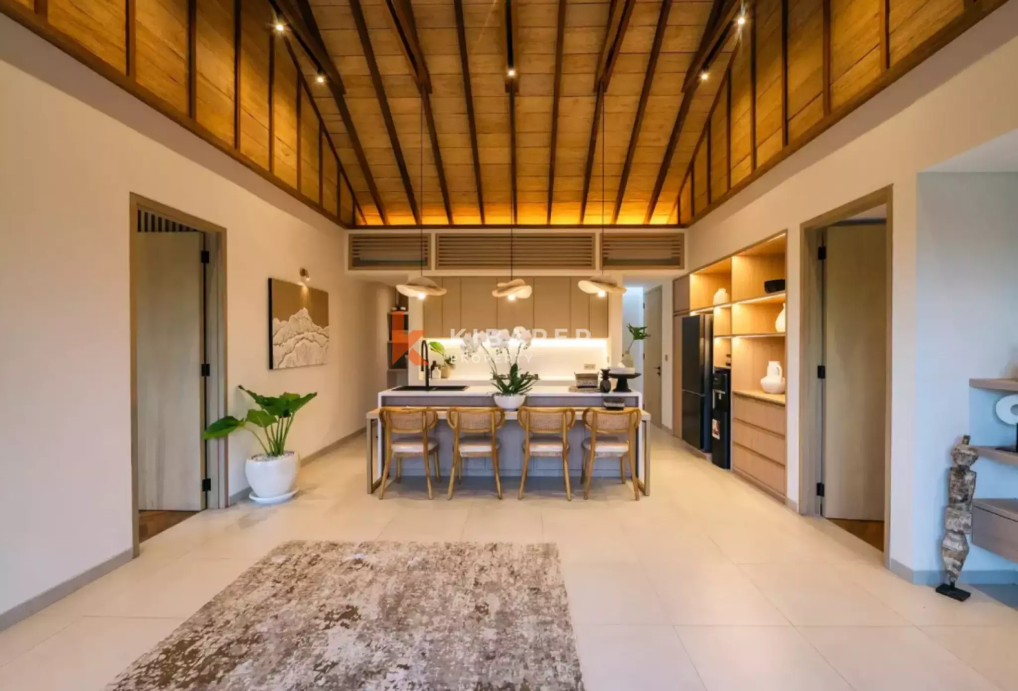 Vila Dua Kamar Tidur di Babakan – Pertemuan Minimalisme dan Ketenangan Tropis