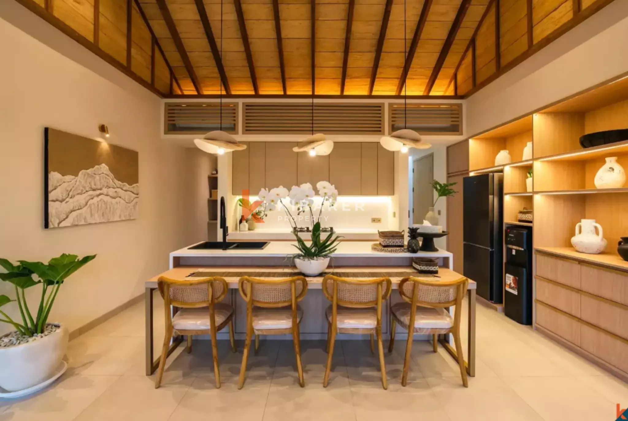 Vila Dua Kamar Tidur di Babakan – Pertemuan Minimalisme dan Ketenangan Tropis