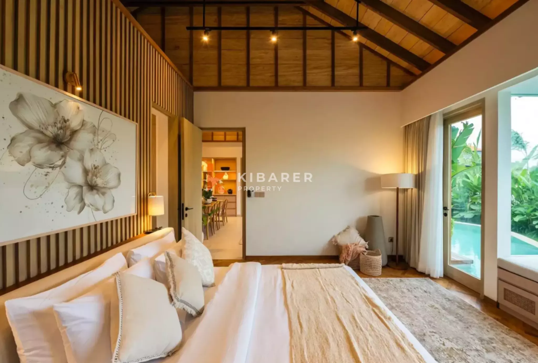 Vila Dua Kamar Tidur di Babakan – Pertemuan Minimalisme dan Ketenangan Tropis