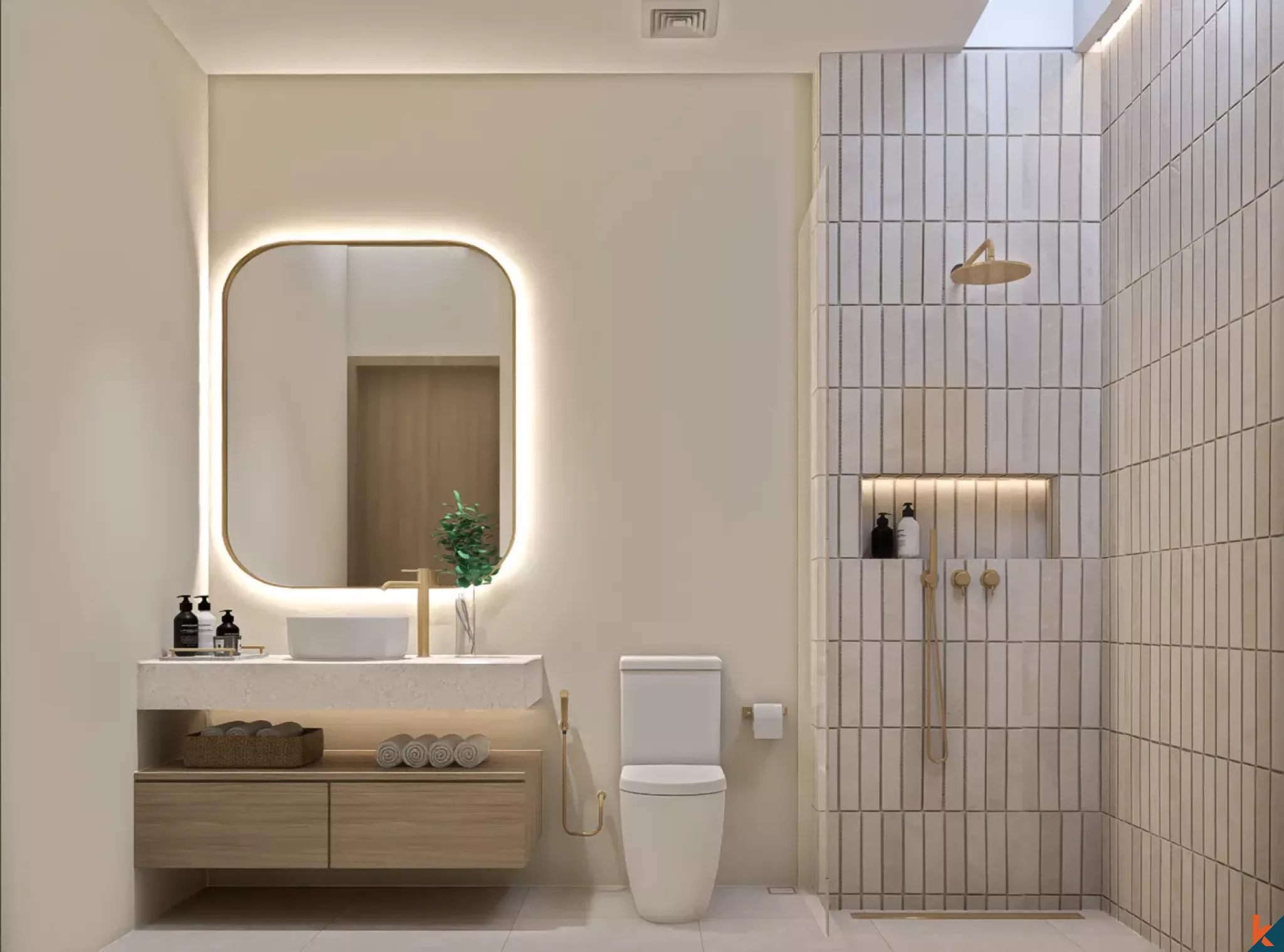 Properti Sewa Satu Kamar Tidur Modern yang Akan Segera Tersedia di Bingin yang Stylish