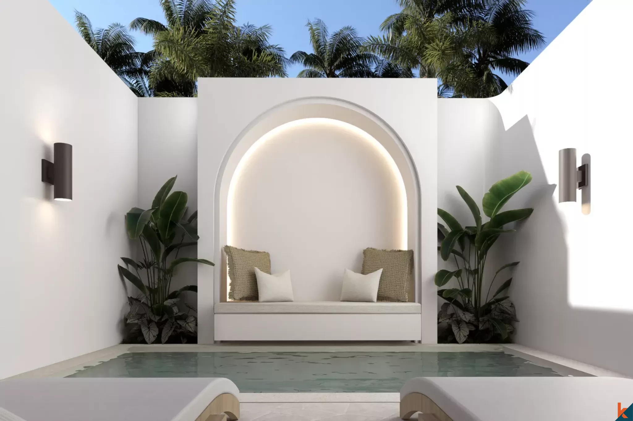 Properti Sewa Satu Kamar Tidur Modern yang Akan Segera Tersedia di Bingin yang Stylish