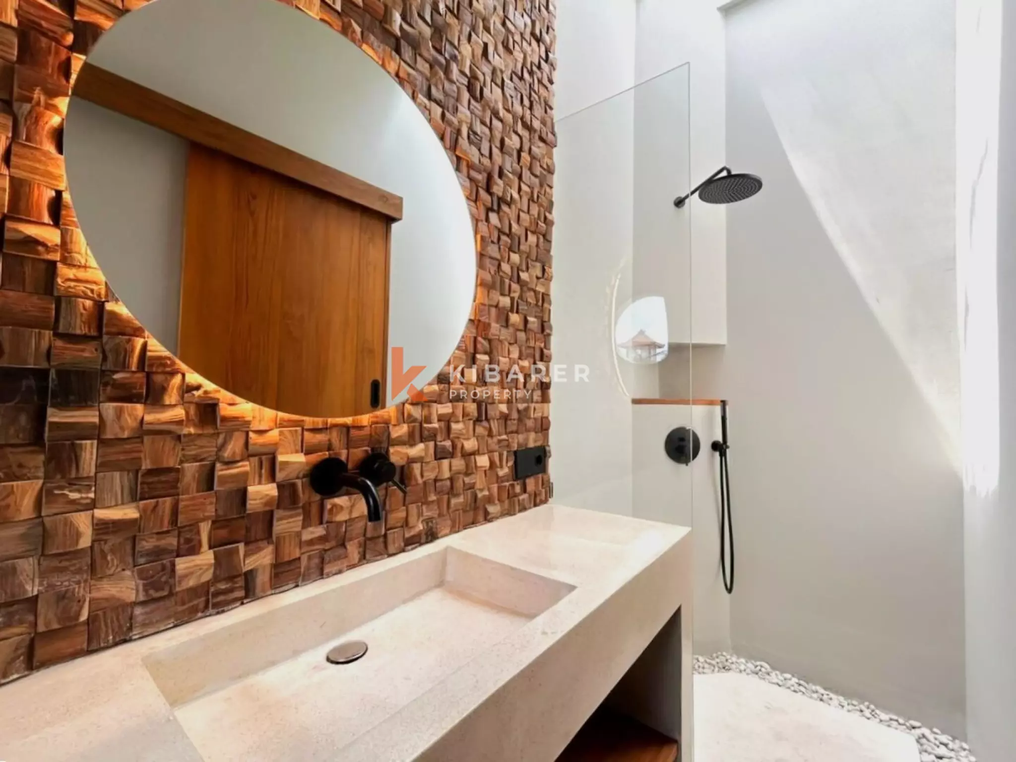 Stylish Three Bedroom Mediterranean Villa with Rooftop Lounge in Umalas