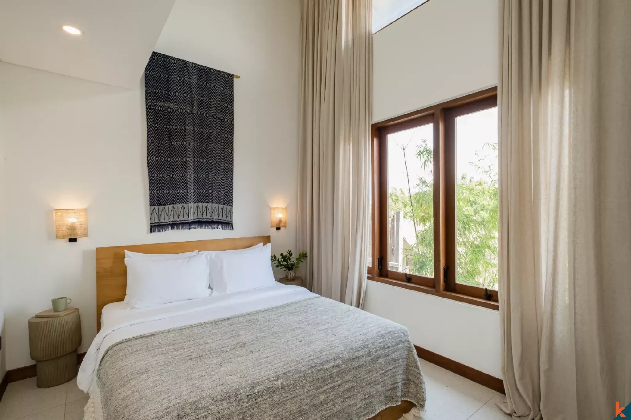 Élégantes villas tropicales de trois chambres à Bingin avec une vue imprenable sur l'océan et les collines