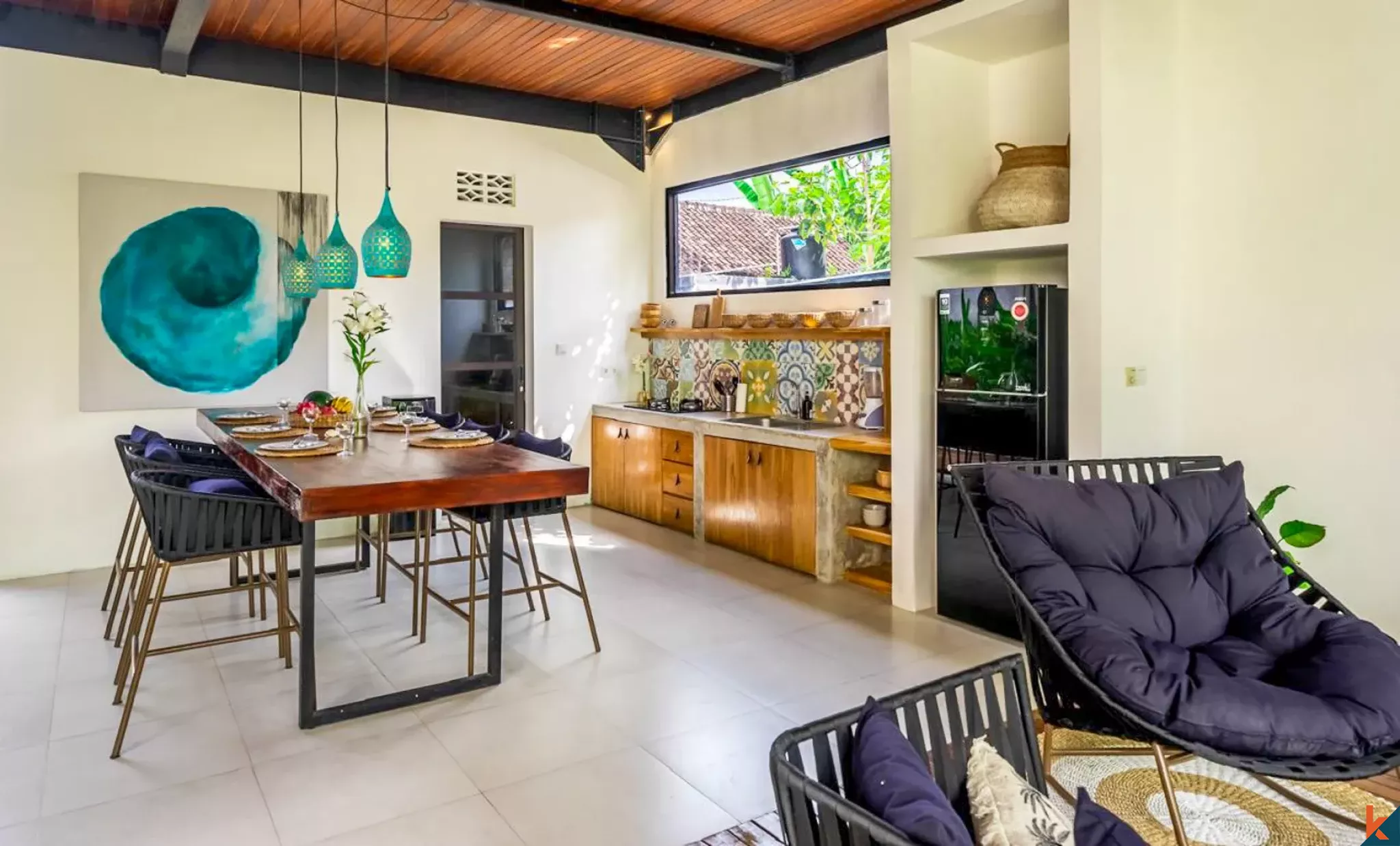 Tranquil Three Bedroom Villa with Stunning Jungle Views for Lease in Tumbak Bayuh