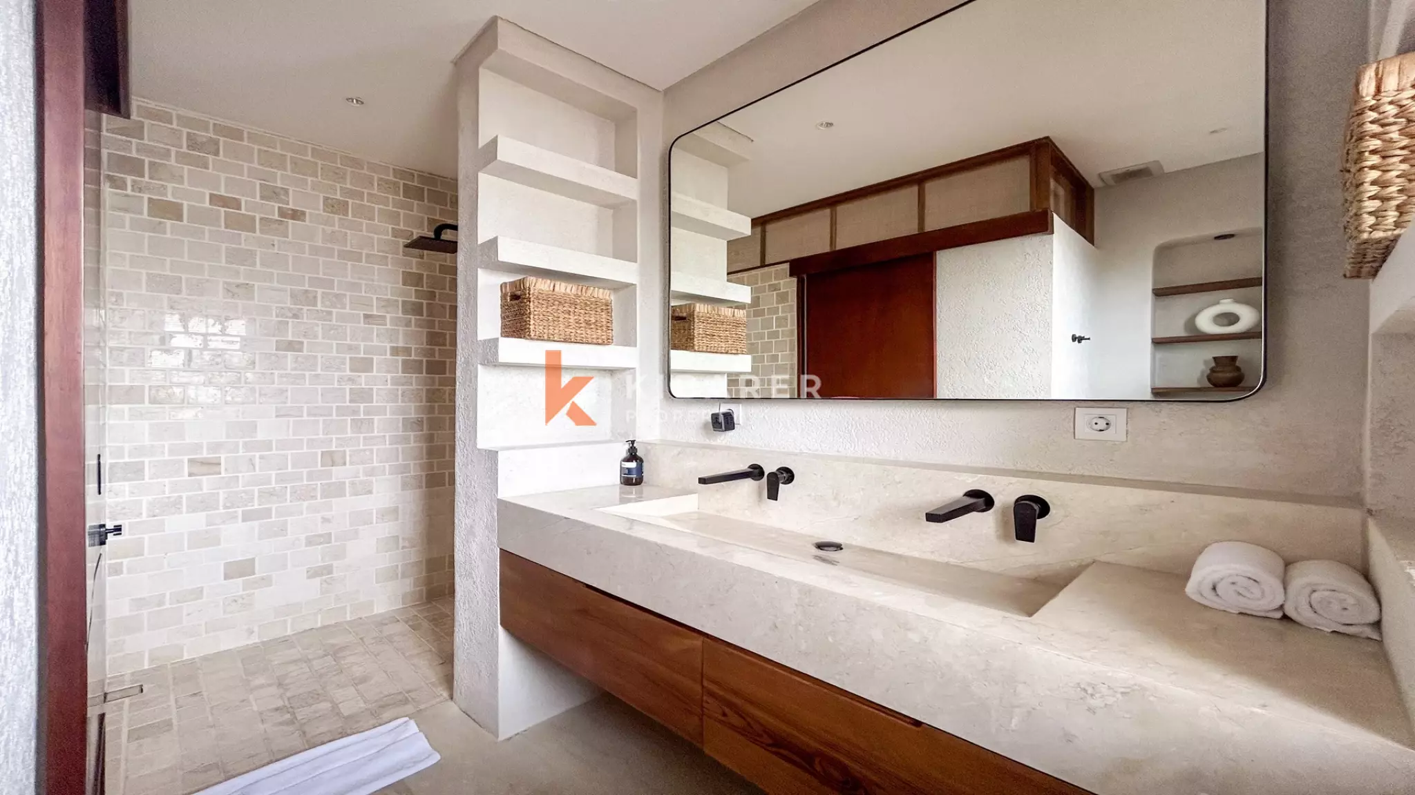 Luxury Chic Two-Bedroom Enclosed Living Villa in Canggu