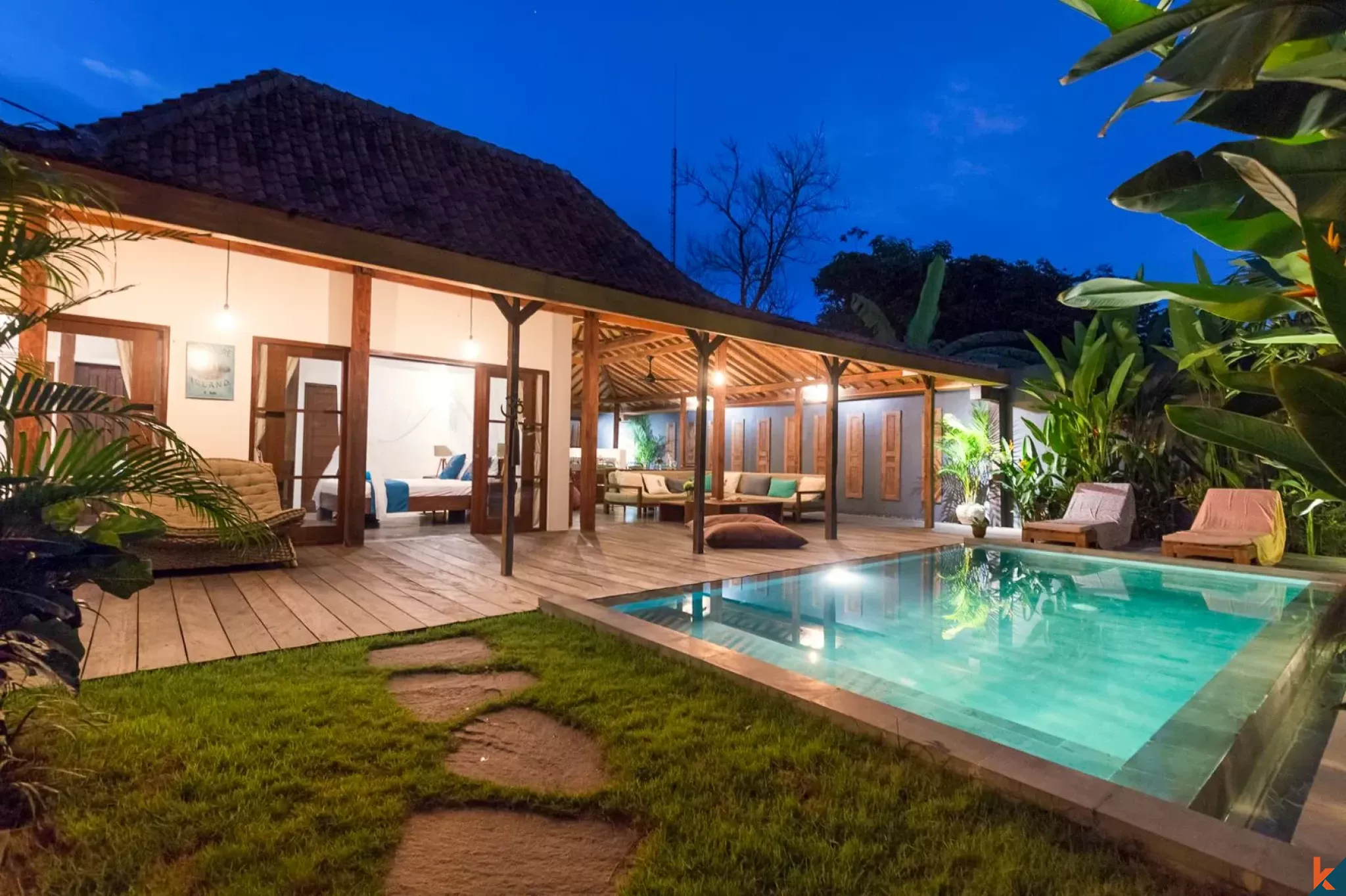 Charming traditional leasehold Limasan style property in Berawa