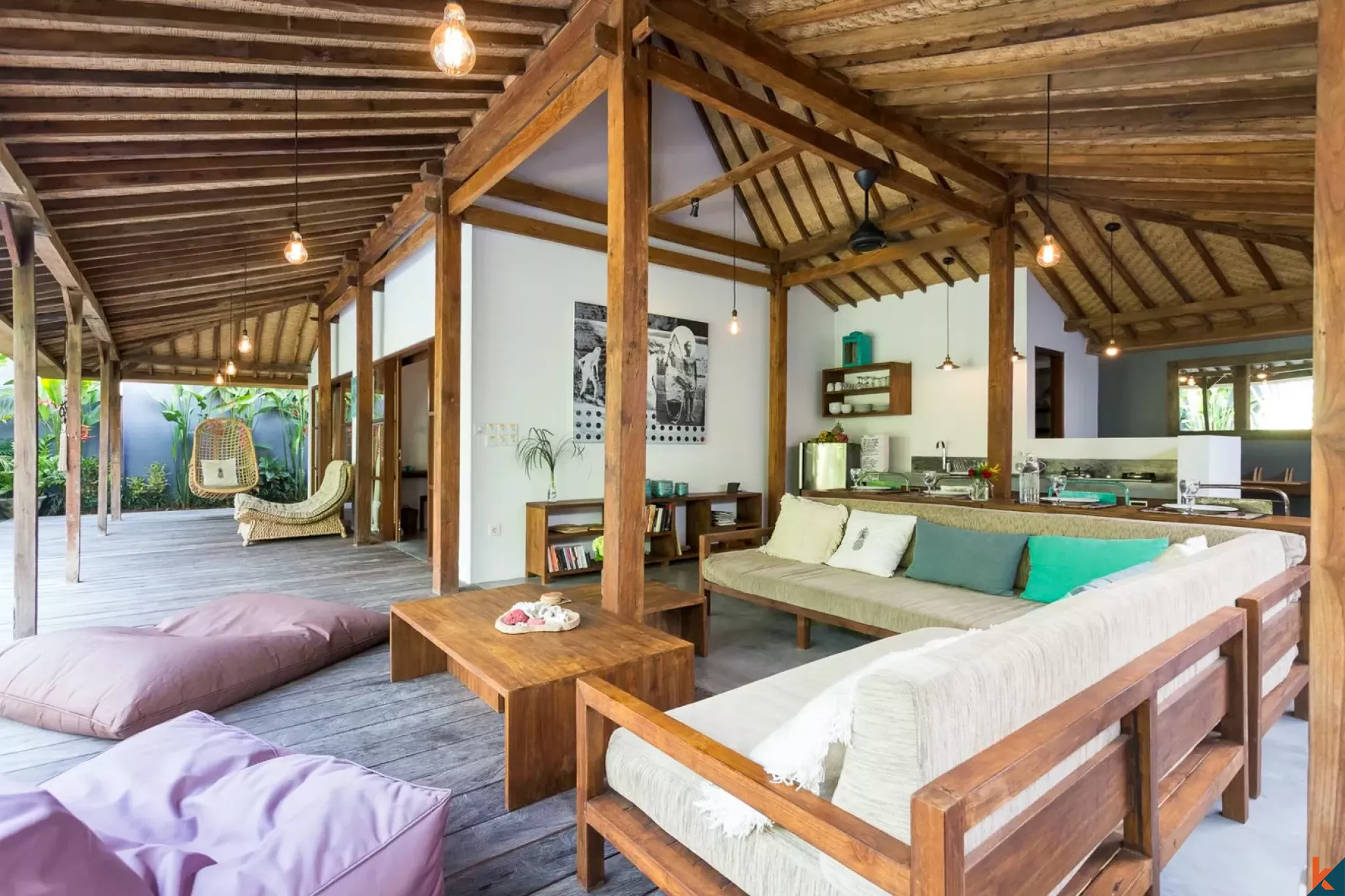 Charming traditional leasehold Limasan style property in Berawa