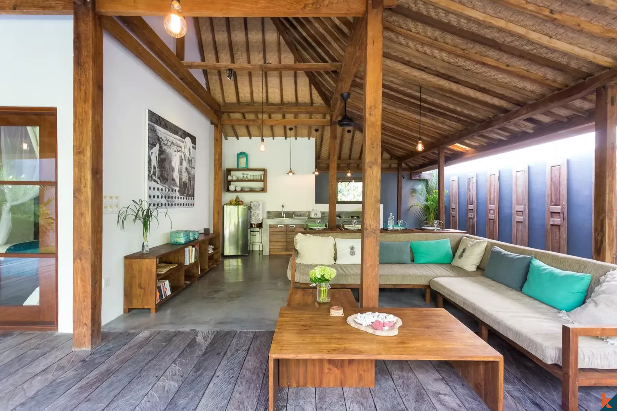 Charming traditional leasehold Limasan style property in Berawa