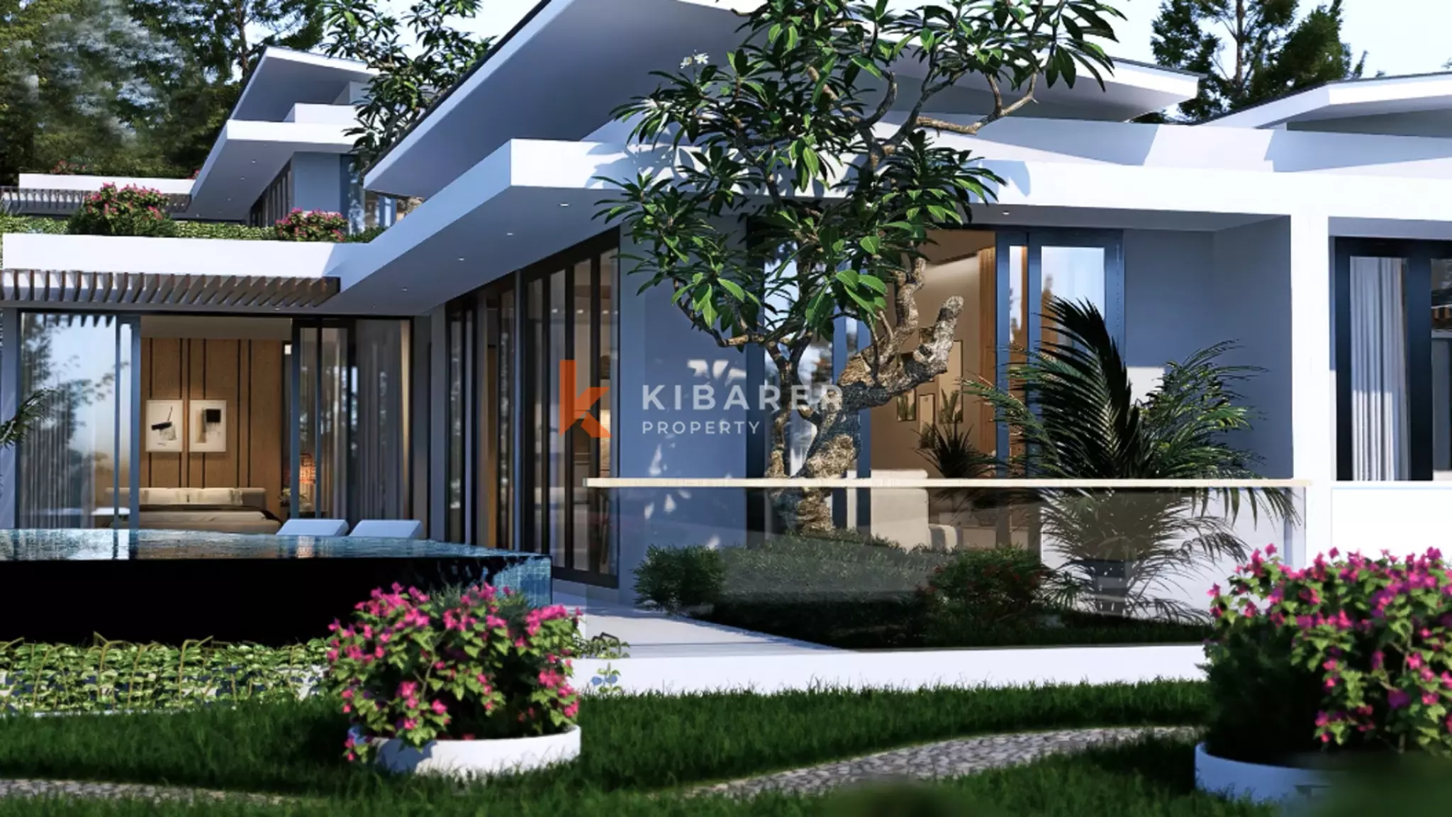 Elegant Uluwatu Three-Bedroom Villa with Scenic Surroundings