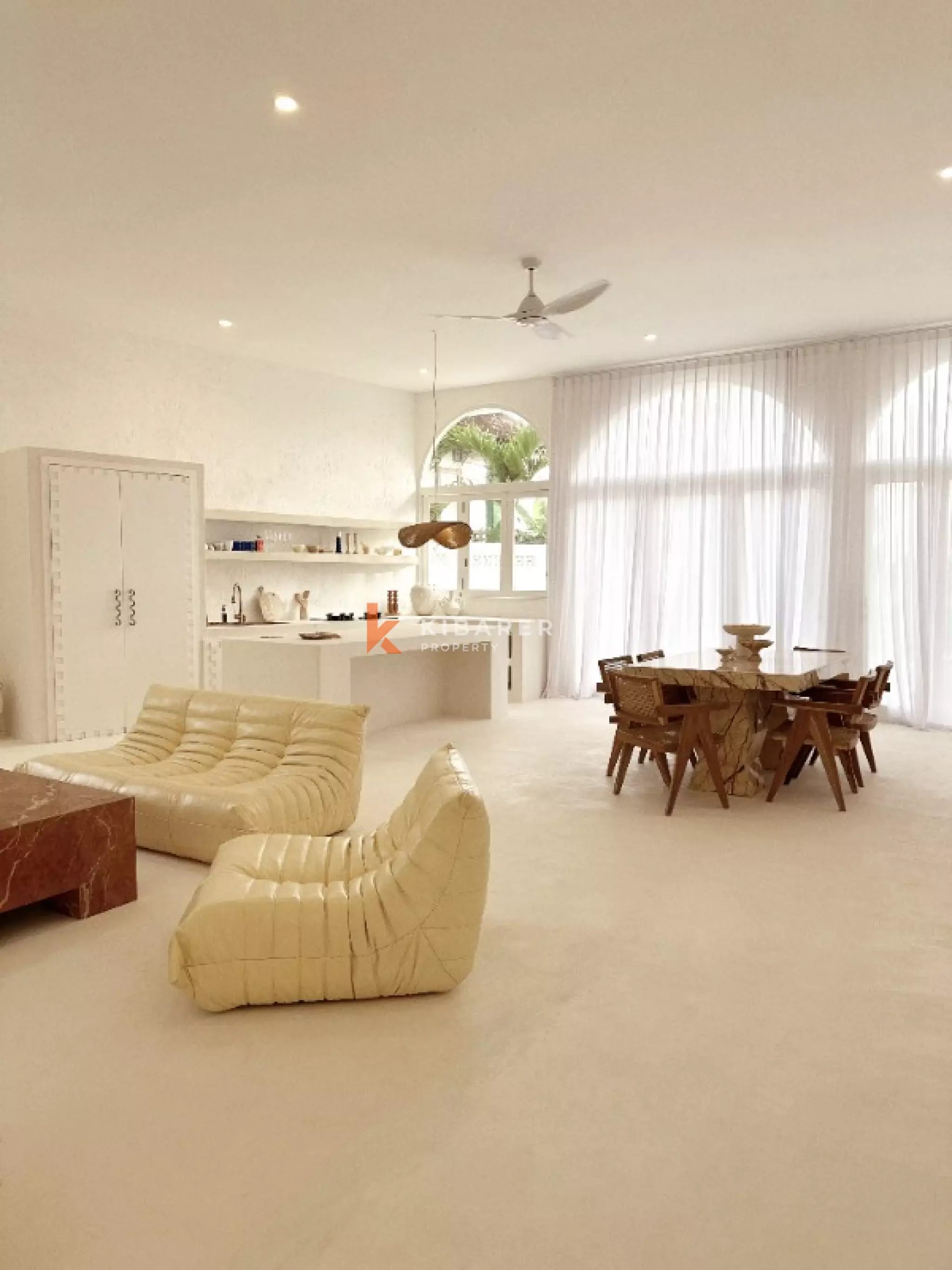 Luxurious Mediterannean Three-bed Villas with Private Pool and Stunning Rice Field Views (Available on January 2026)