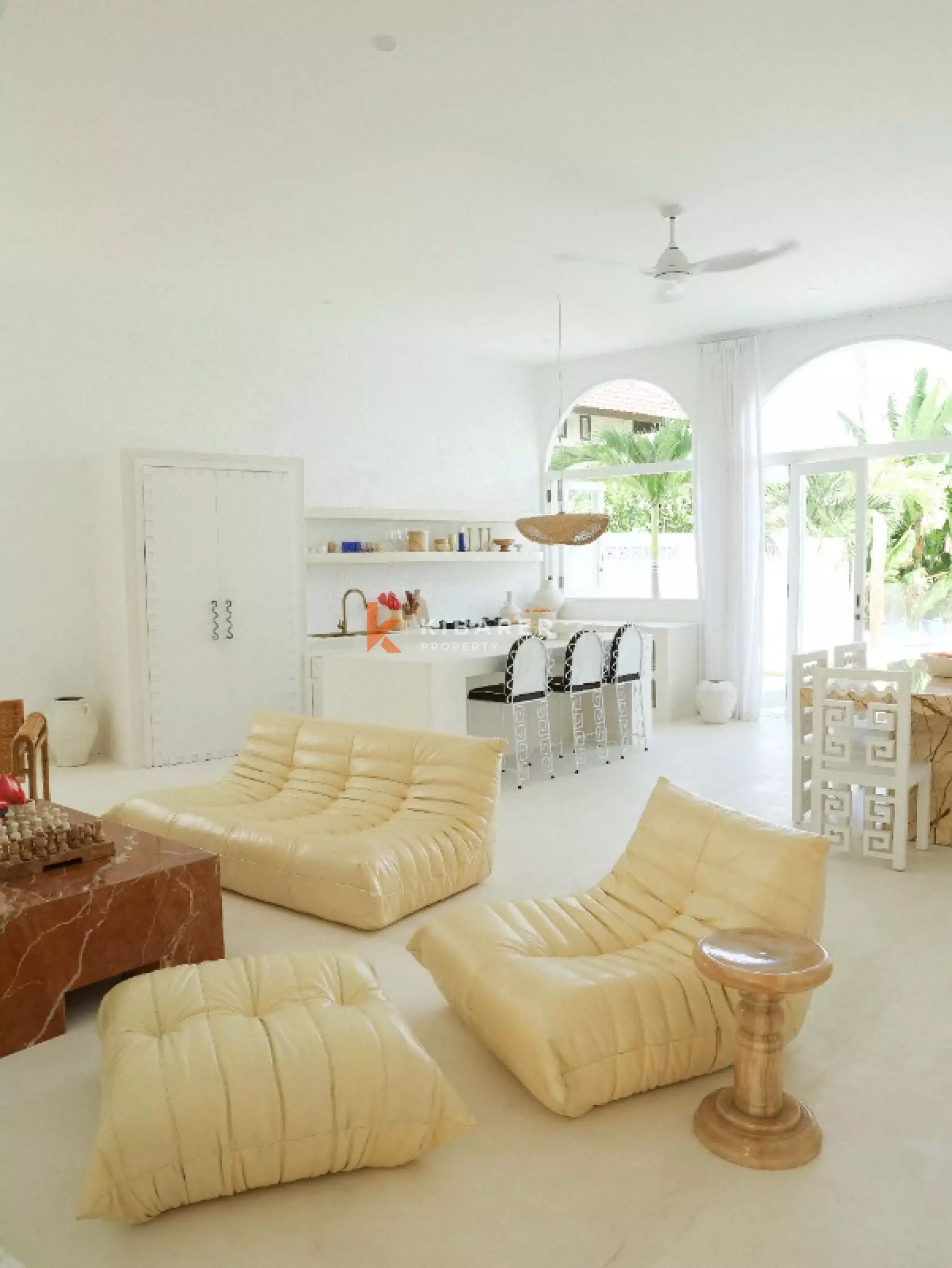 Luxurious Mediterannean Three-bed Villas with Private Pool and Stunning Rice Field Views (Available on January 2026)