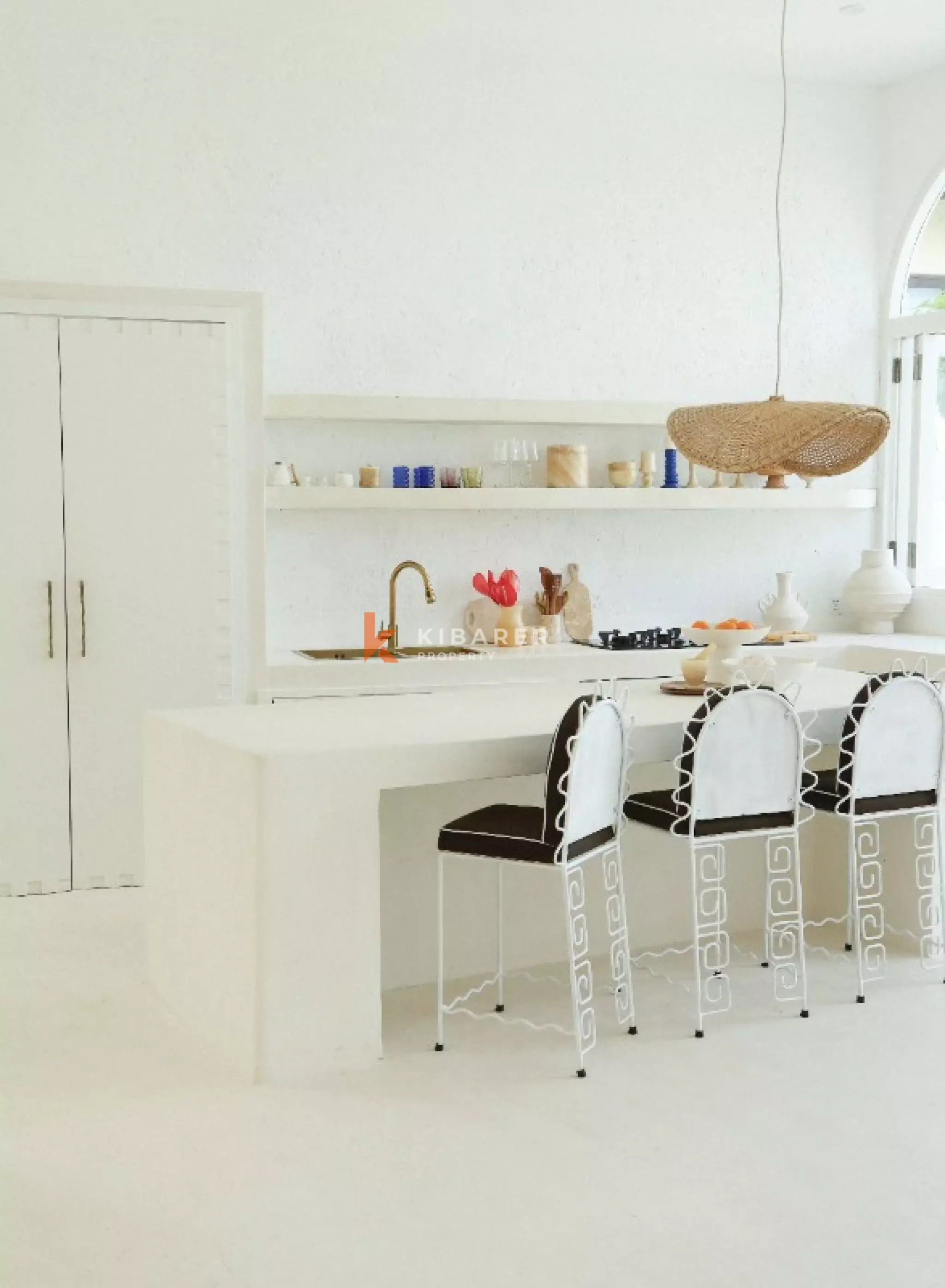 Luxurious Mediterannean Three-bed Villas with Private Pool and Stunning Rice Field Views (Available on January 2026)