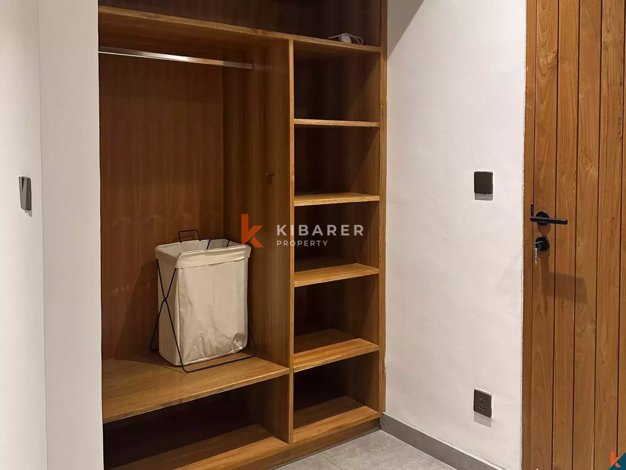 Stylish Four-Bedroom Villa Steps Away from Berawa Beach