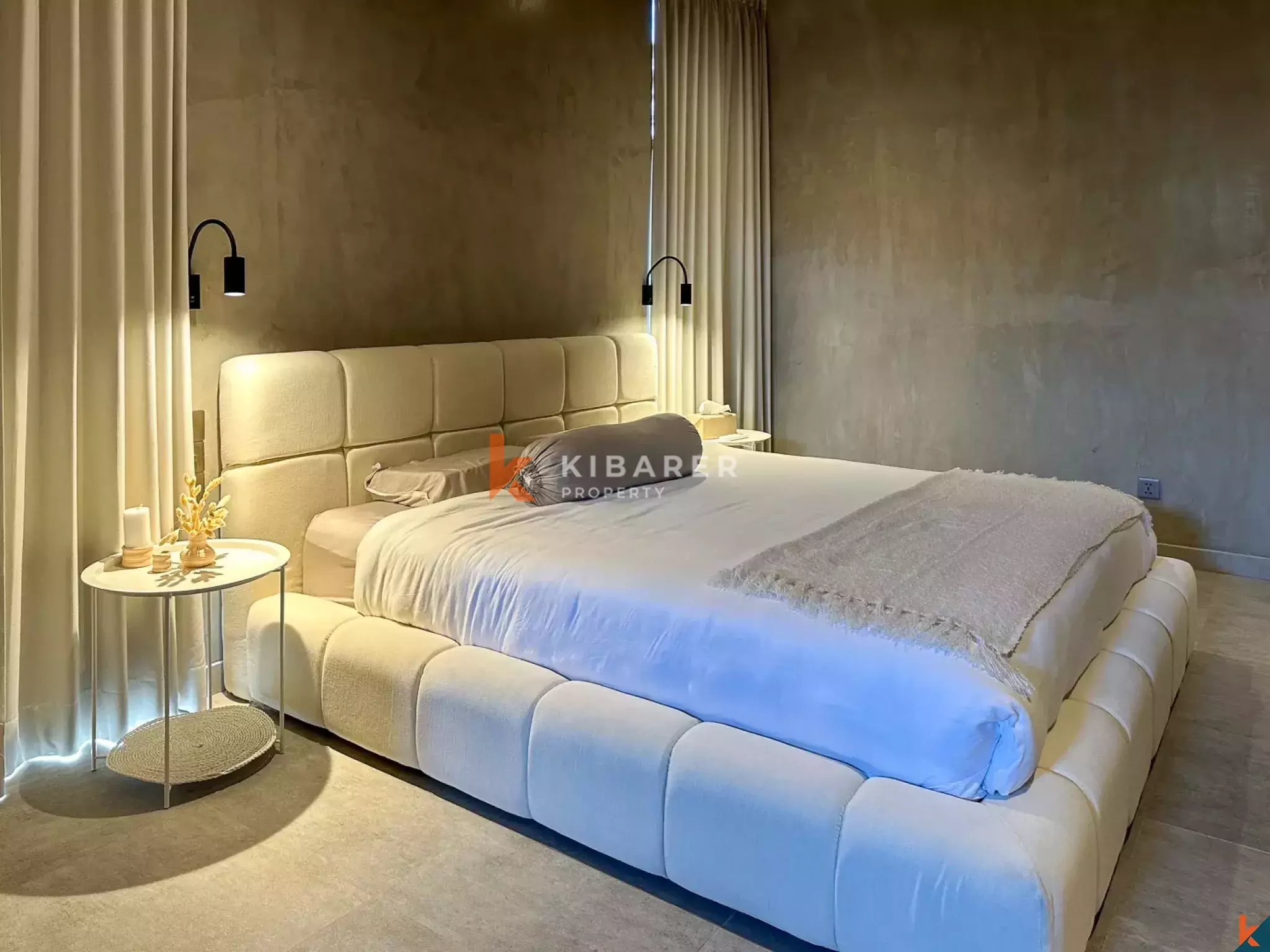 Stylish Four-Bedroom Villa Steps Away from Berawa Beach