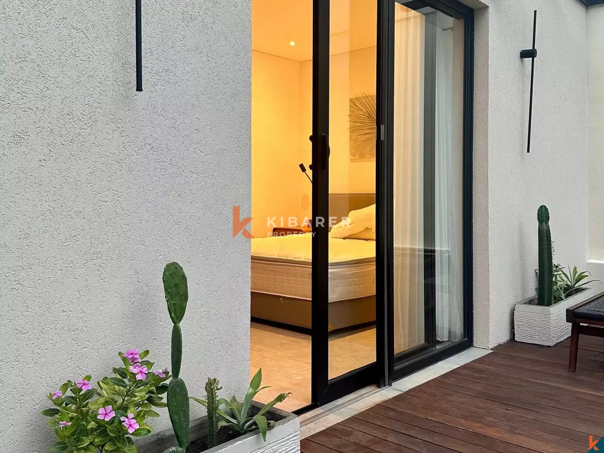 Stylish Four-Bedroom Villa Steps Away from Berawa Beach