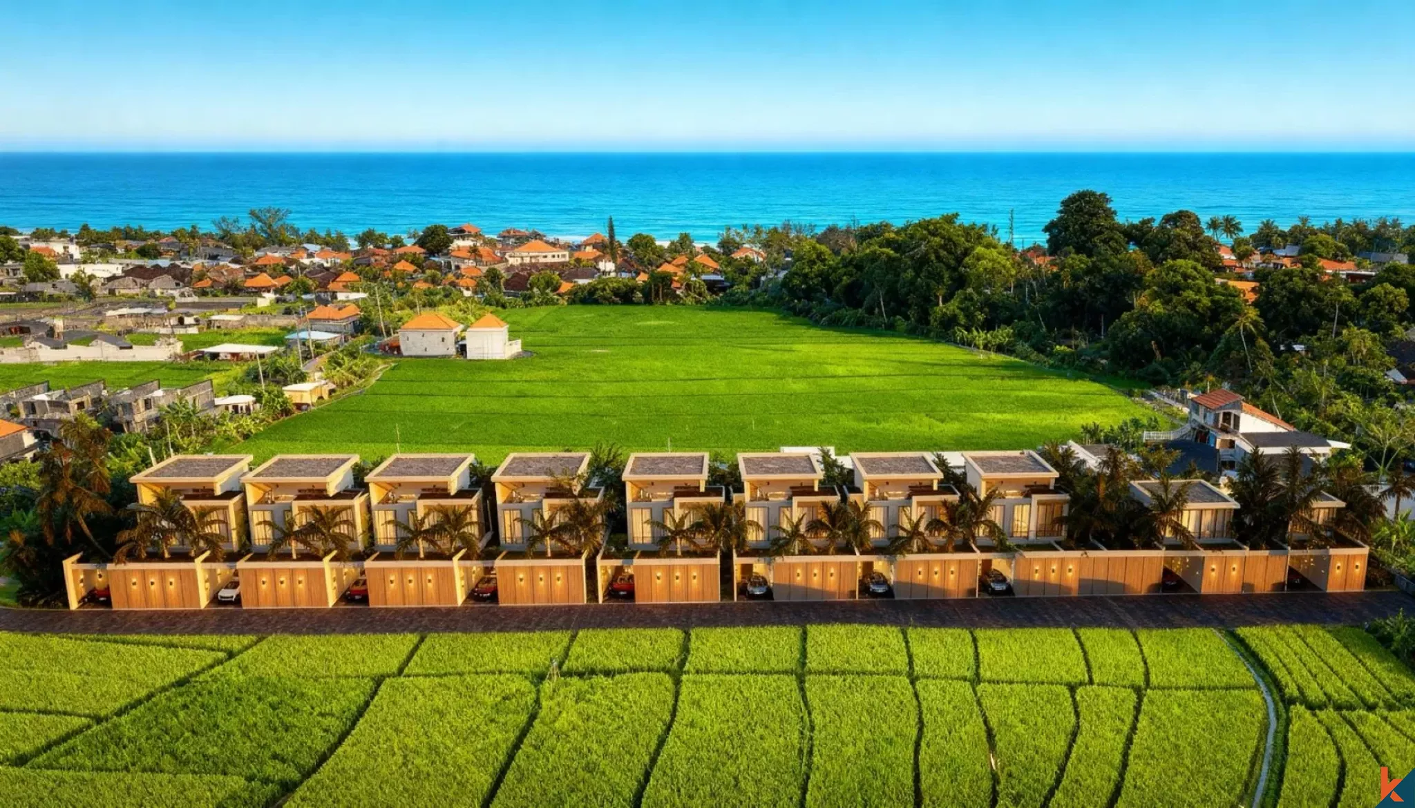 Upcoming high end ocean view leasehold villa in Seseh (delivered in November 2025)