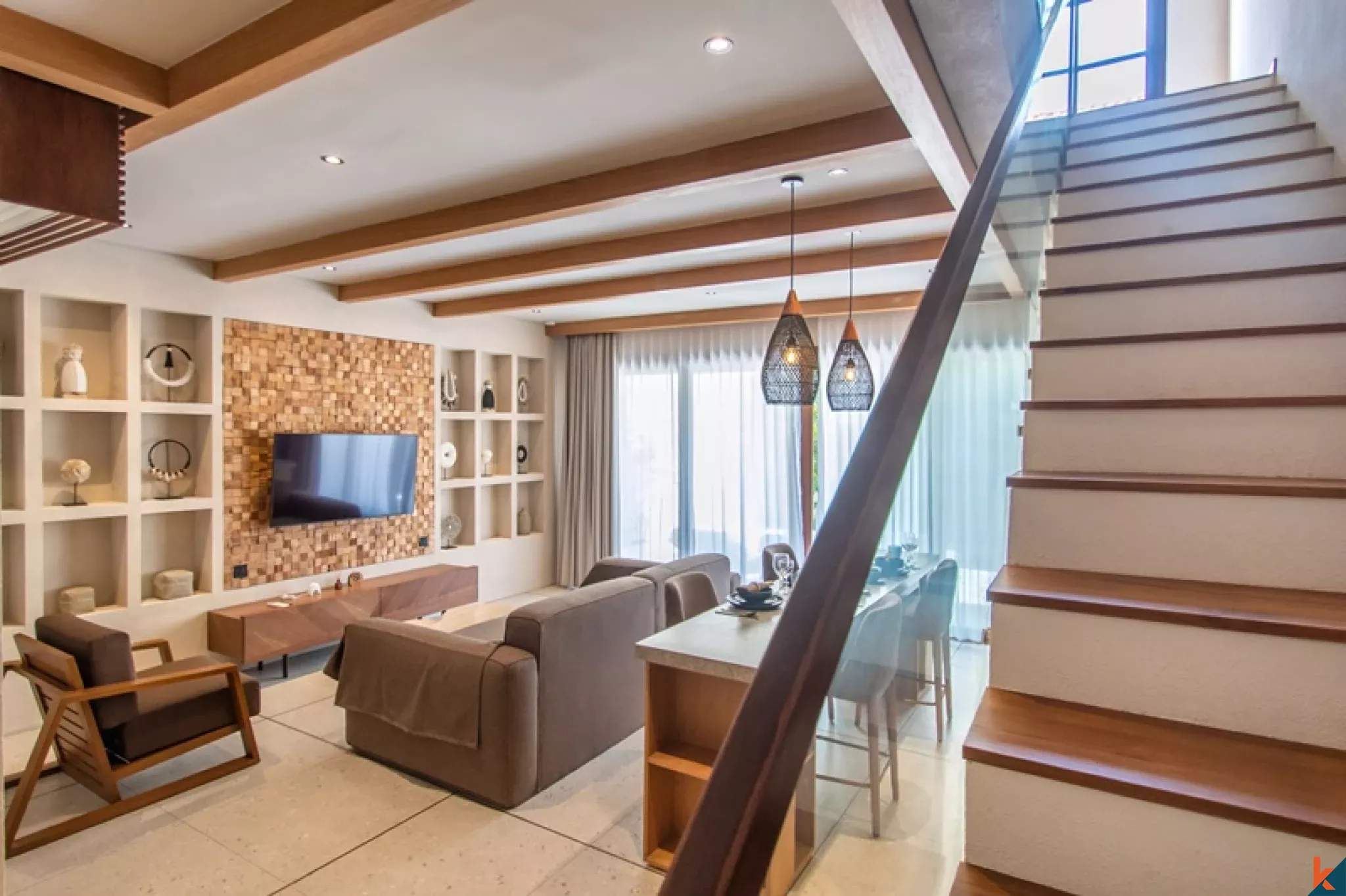 prochaine villa respirante de 2 chambres à umalas à vendre