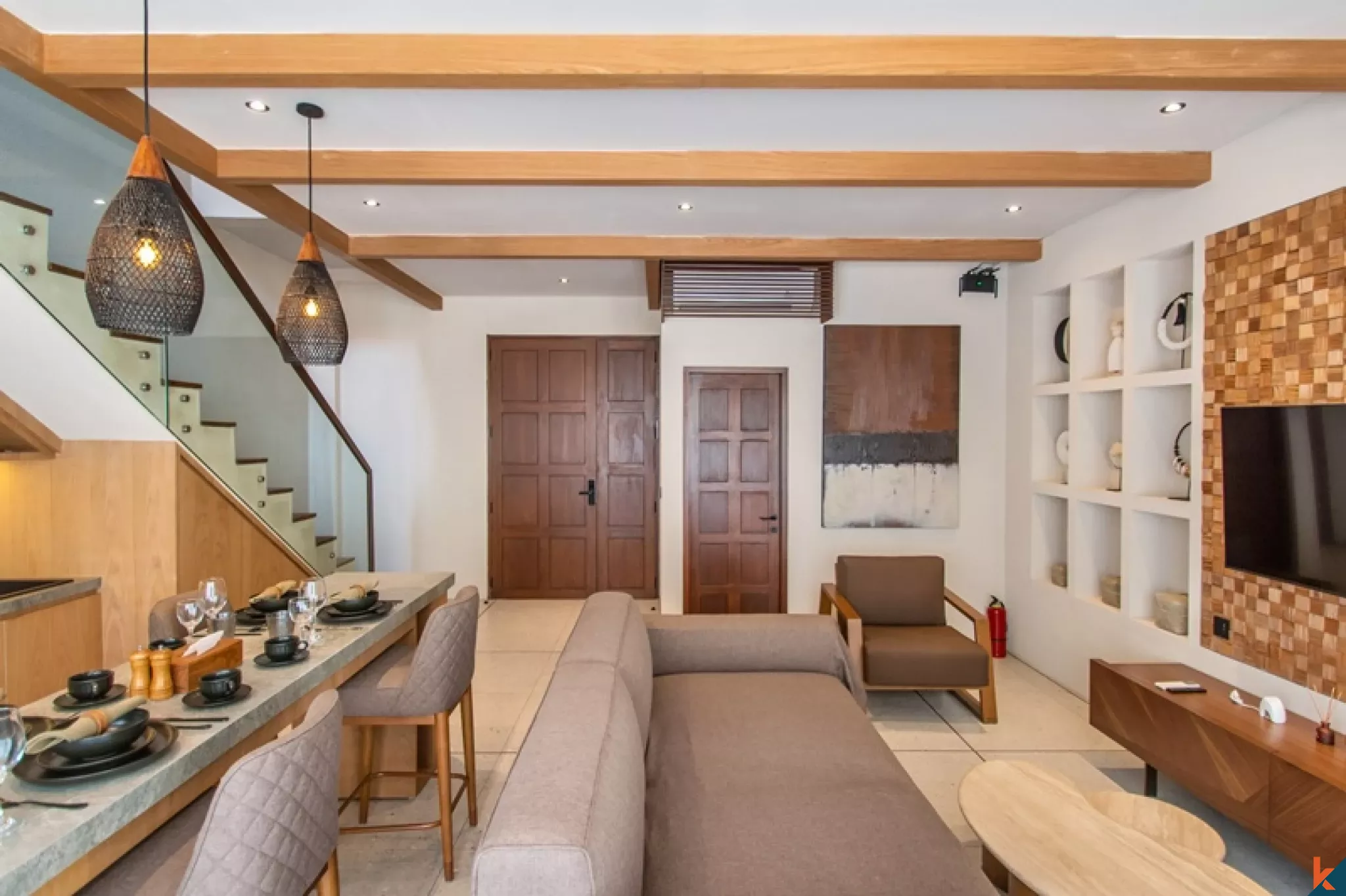 prochaine villa respirante de 2 chambres à umalas à vendre