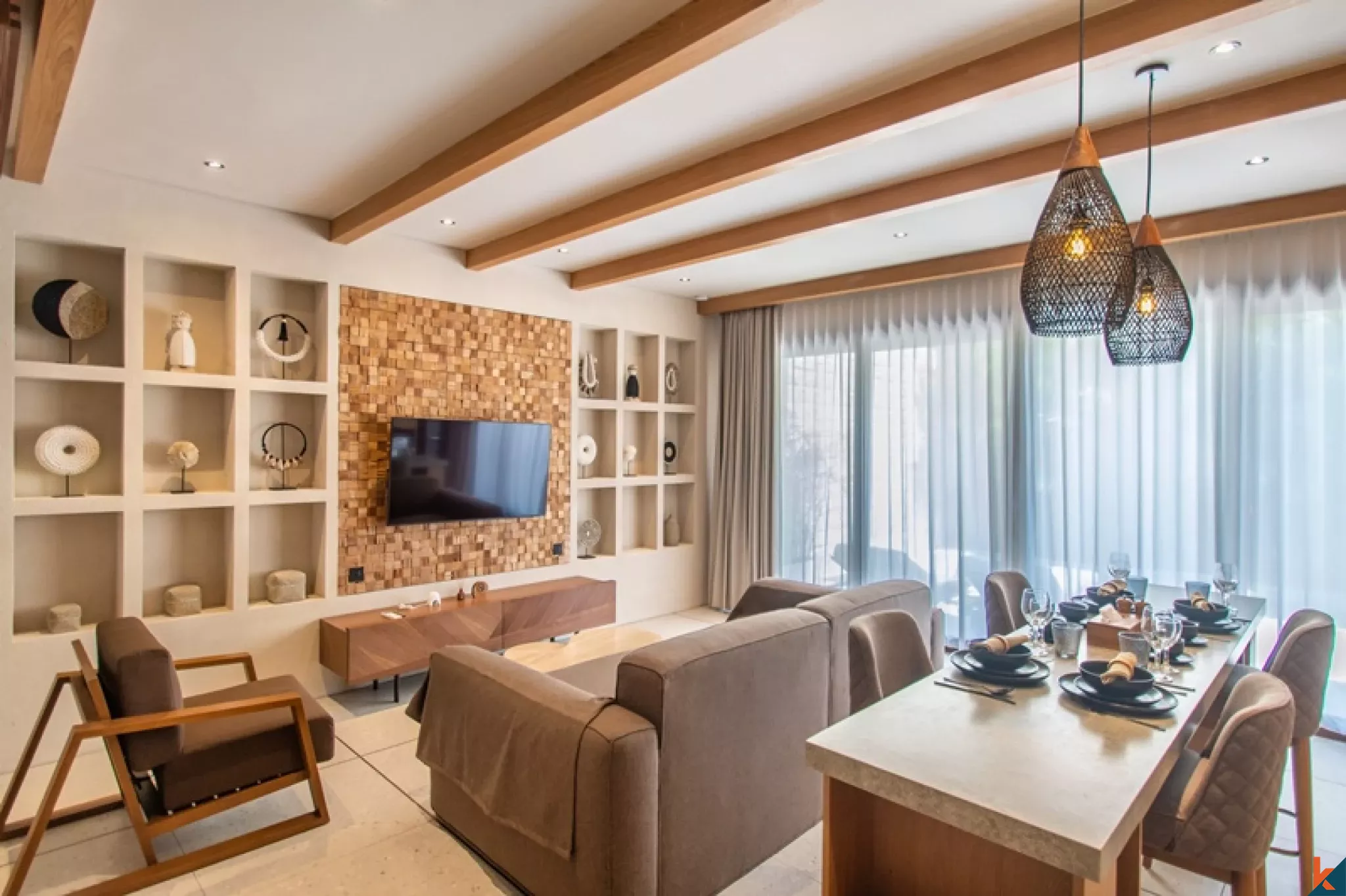 prochaine villa respirante de 2 chambres à umalas à vendre