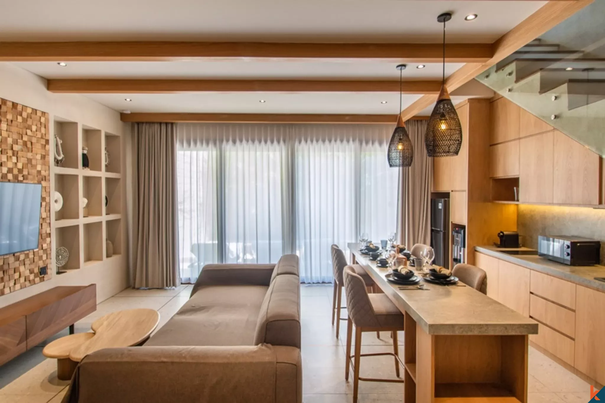 prochaine villa respirante de 2 chambres à umalas à vendre