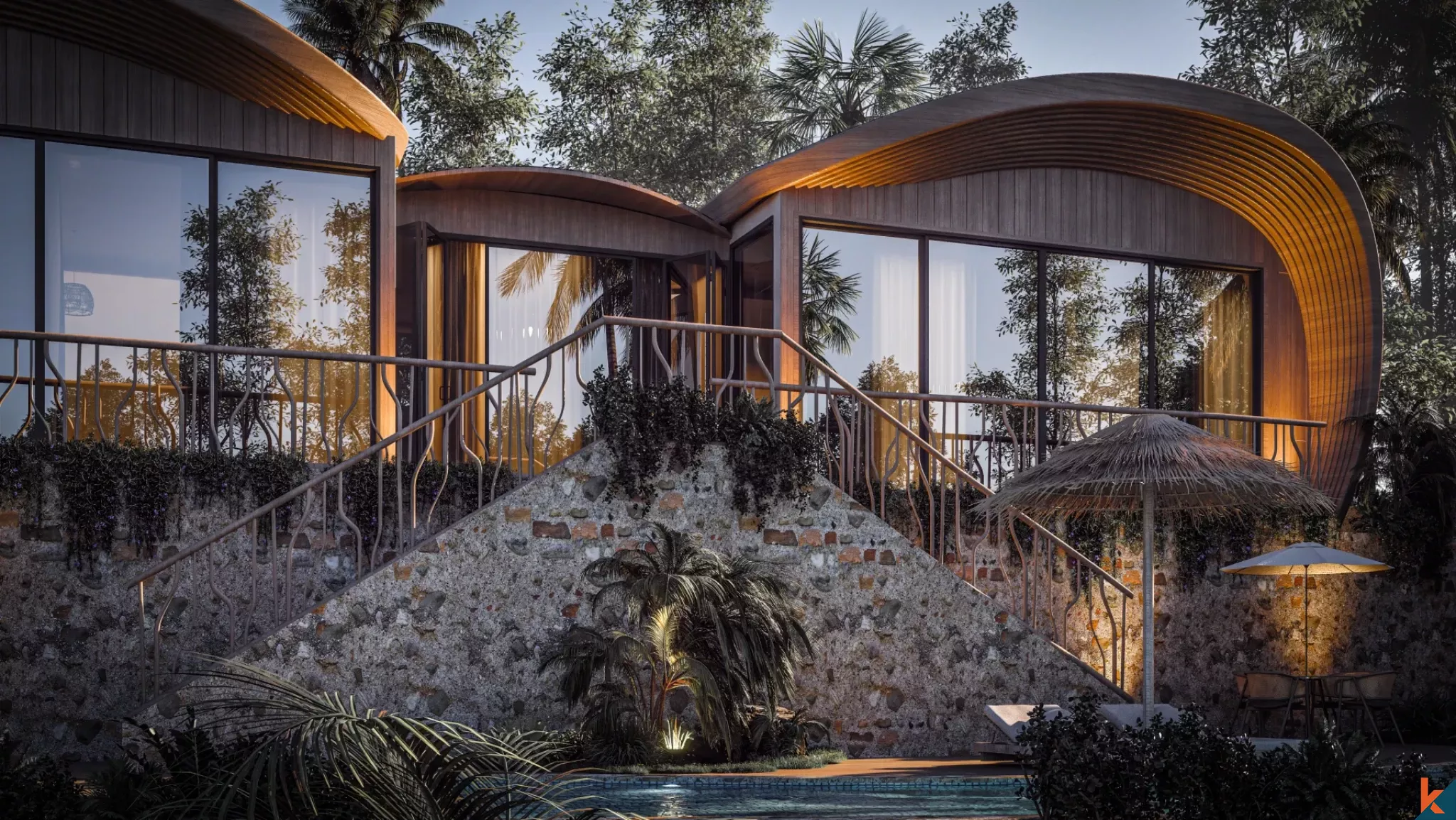 Upcoming Tranquil Freehold One Bedroom Villa with Lush Green Surroundings in Ubud