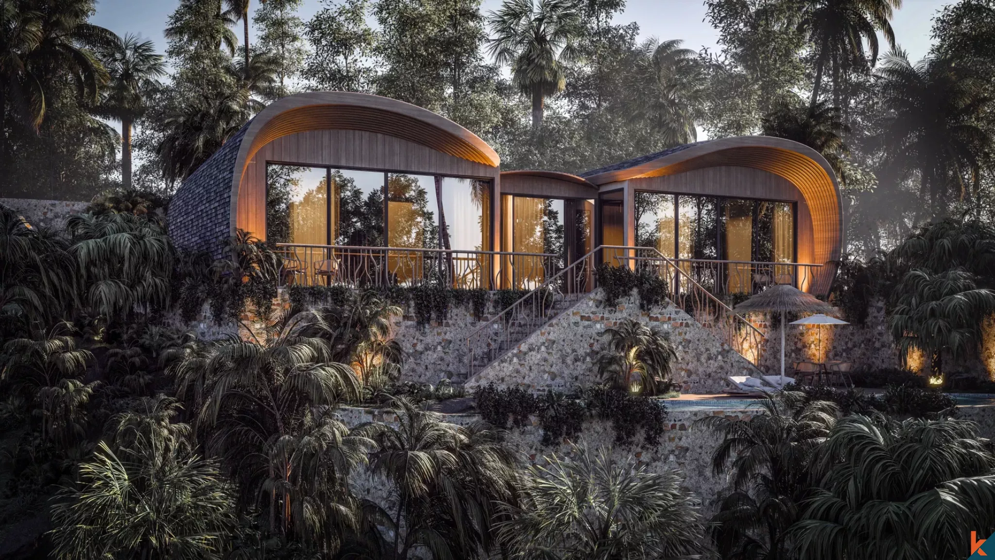 Upcoming Tranquil Freehold One Bedroom Villa with Lush Green Surroundings in Ubud