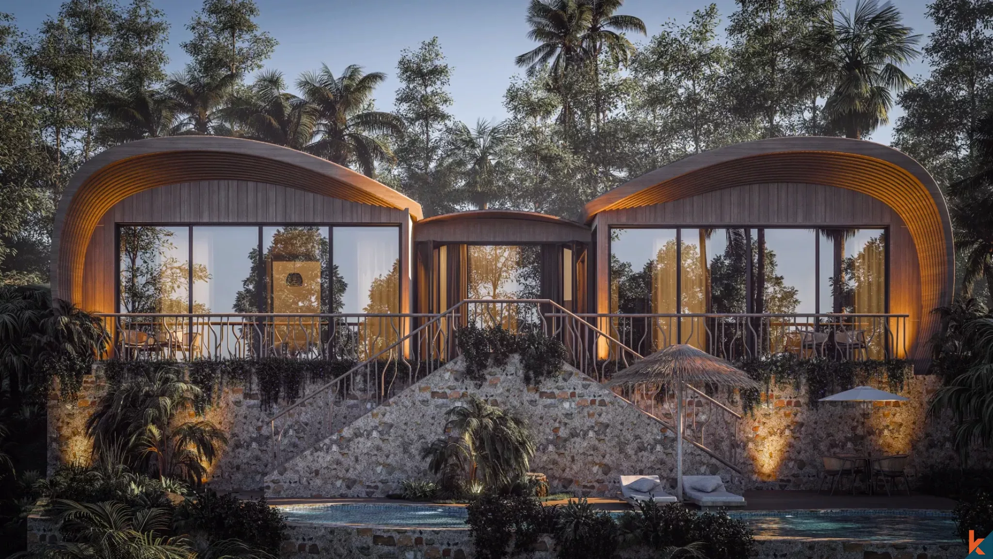 Upcoming Tranquil Freehold One Bedroom Villa with Lush Green Surroundings in Ubud