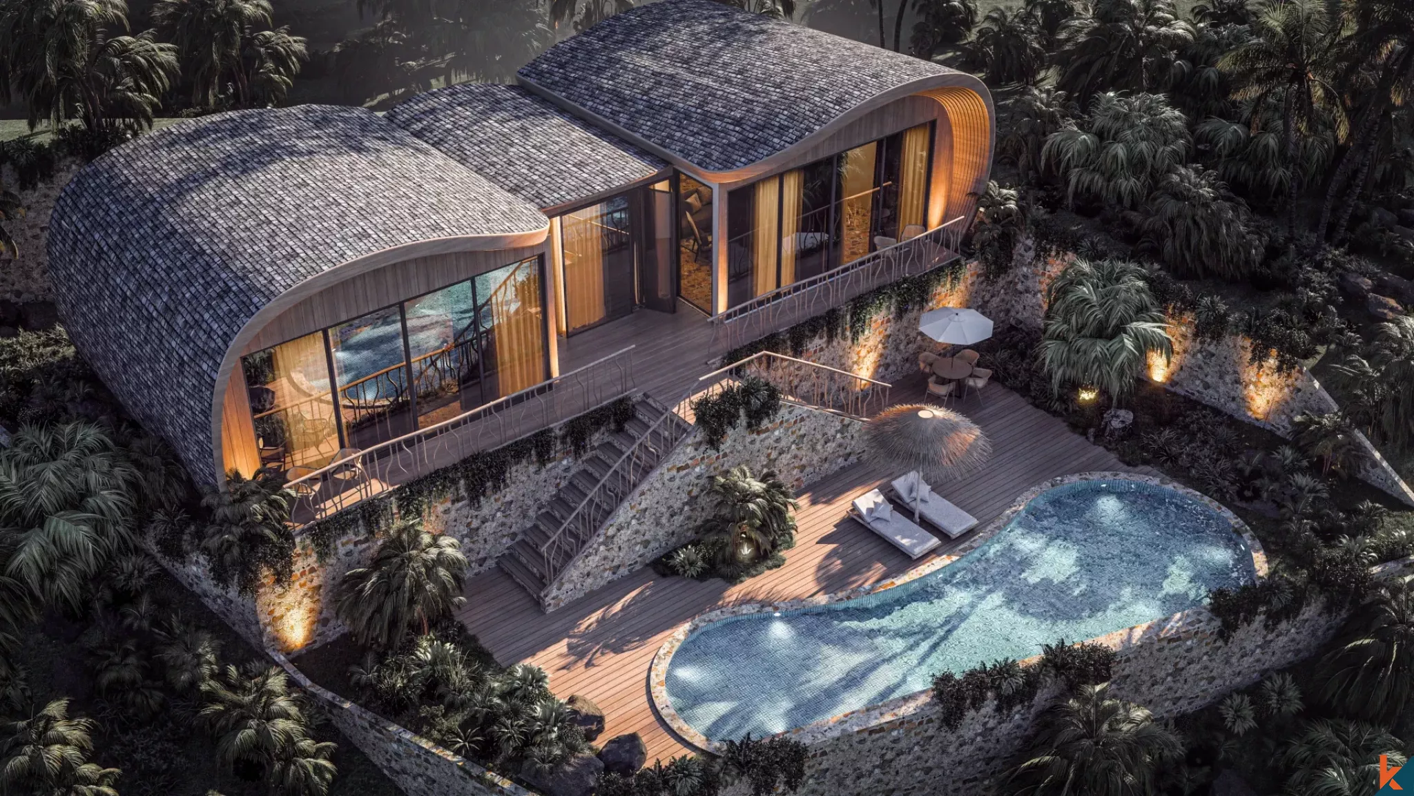 Upcoming Tranquil Freehold One Bedroom Villa with Lush Green Surroundings in Ubud