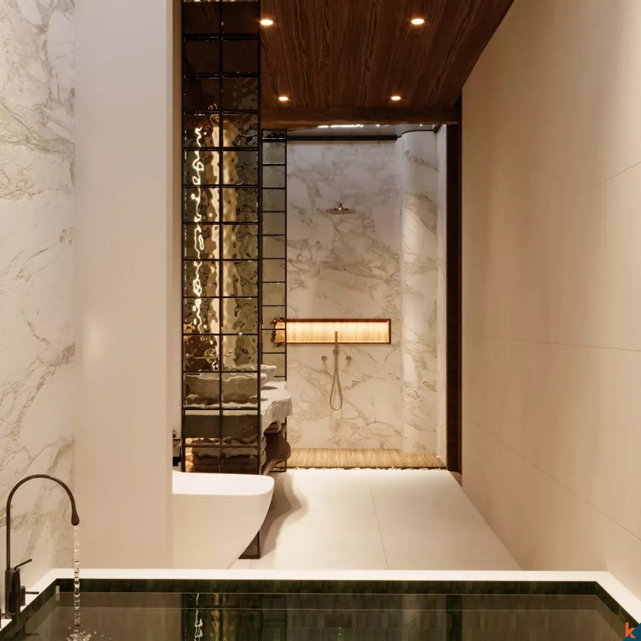 Villa tranquille à vendre avec une chambre à coucher, située dans un cadre verdoyant à Ubud