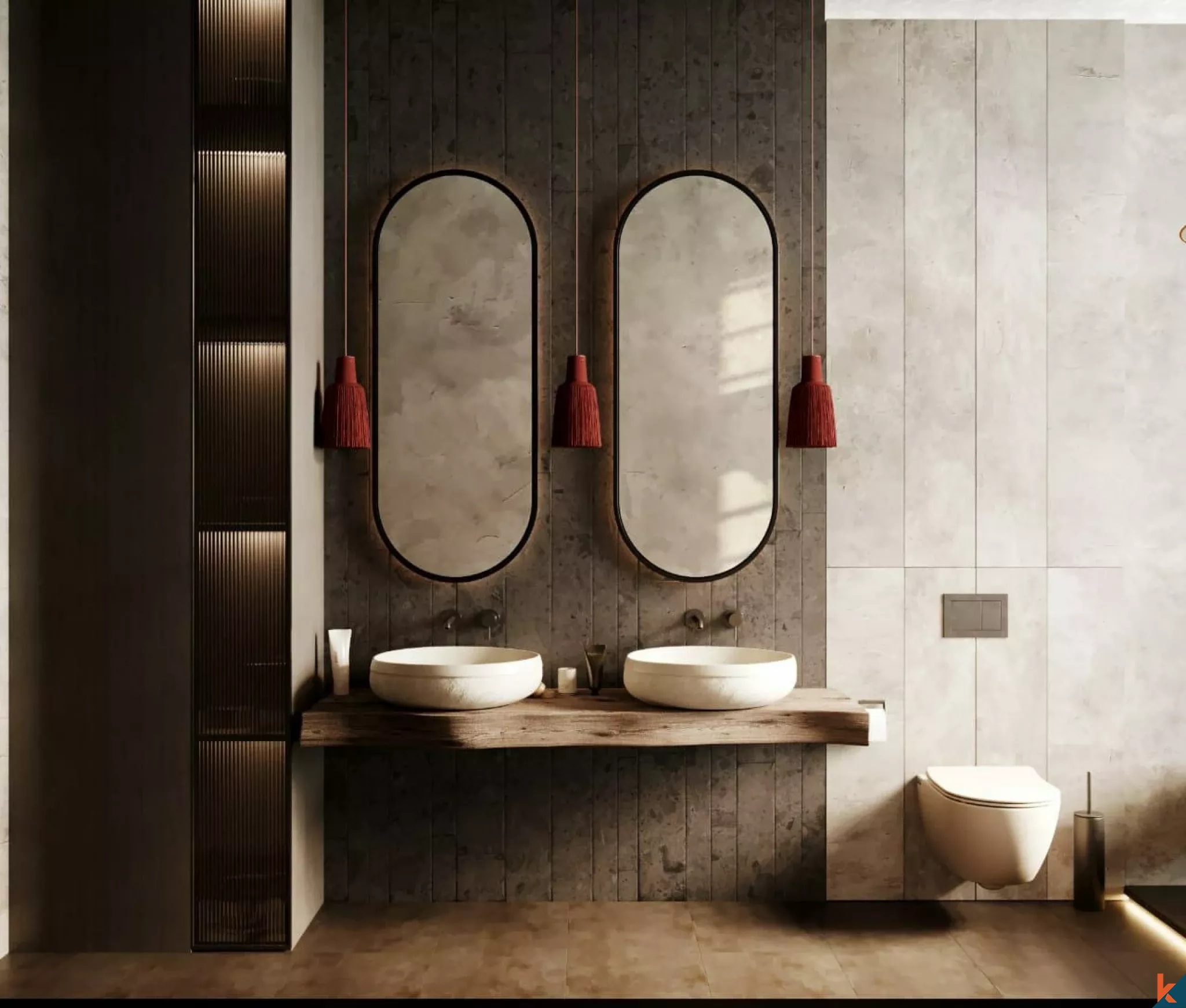 Villa tropicale de 2 chambres avec serre, un véritable sanctuaire à Ubud