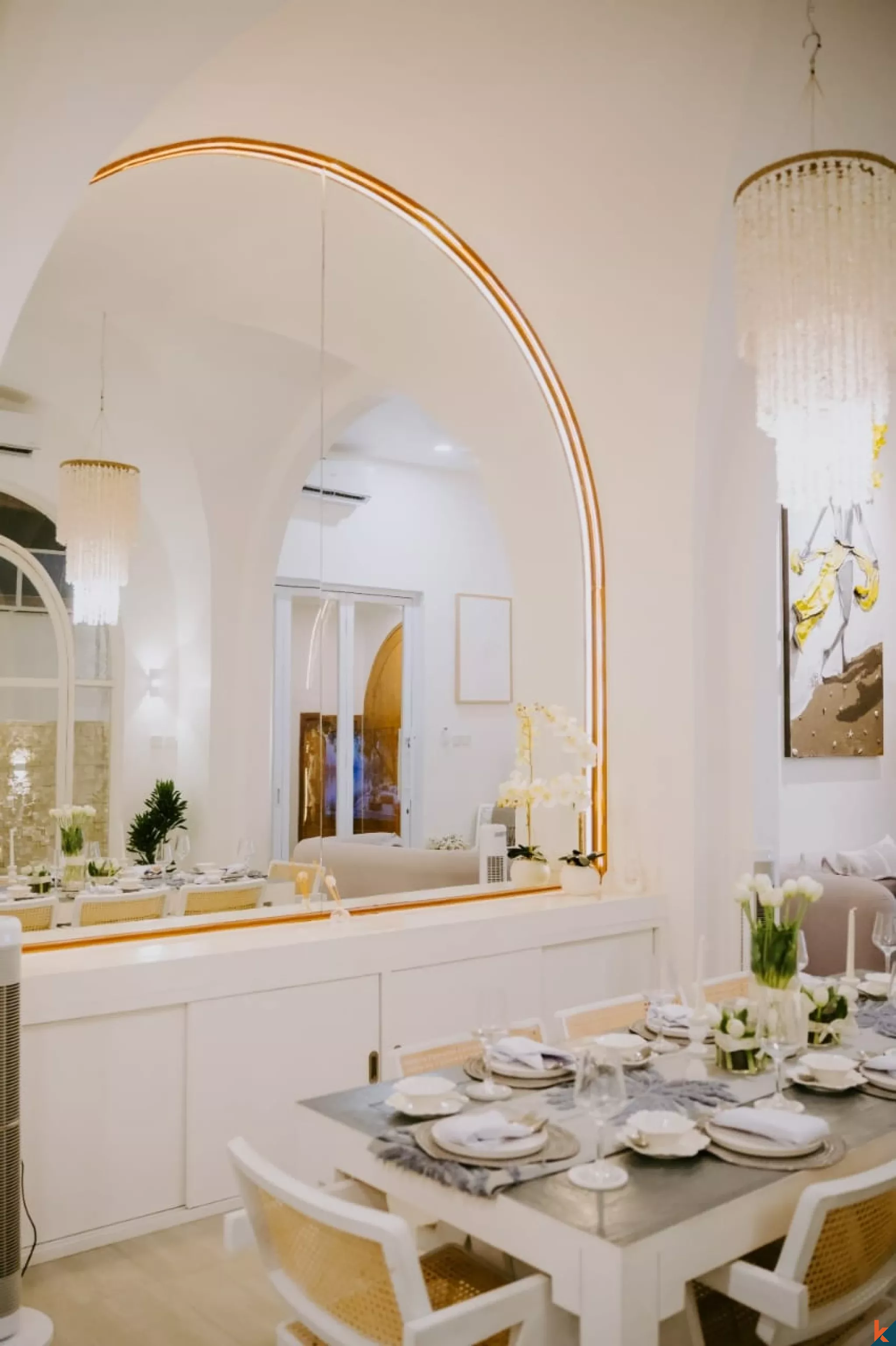 Vila Modern 2 Kamar Tidur dengan Kolam Renang Pribadi di Pusat Kerobokan