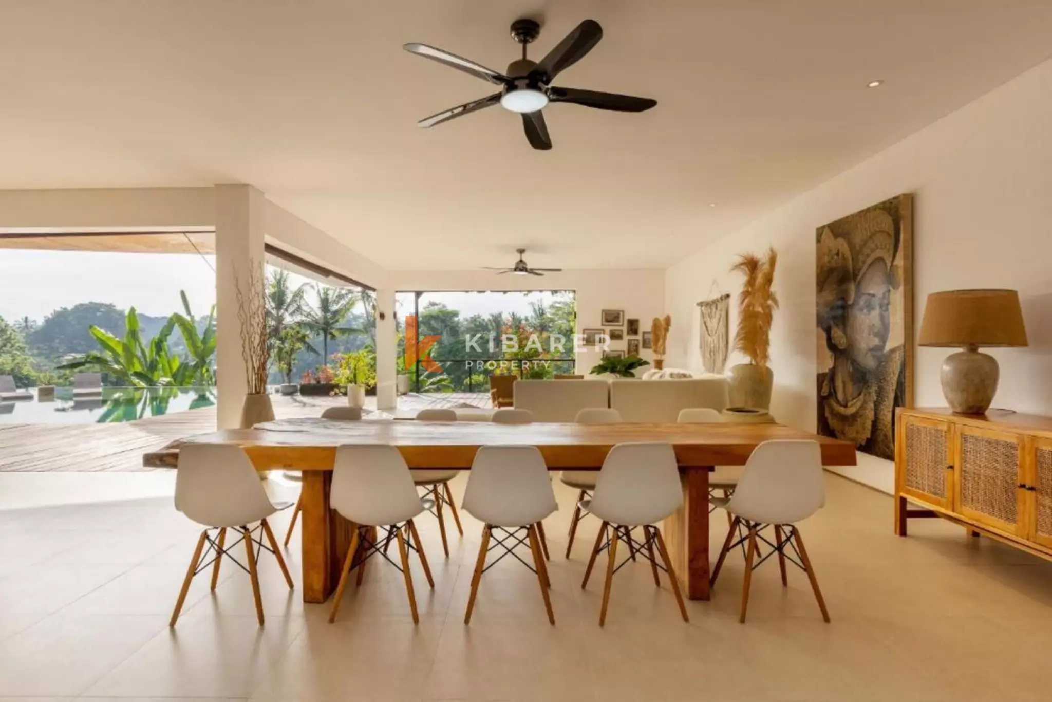 A Serene Four Bedroom Jungle Escape Near Ubud Central