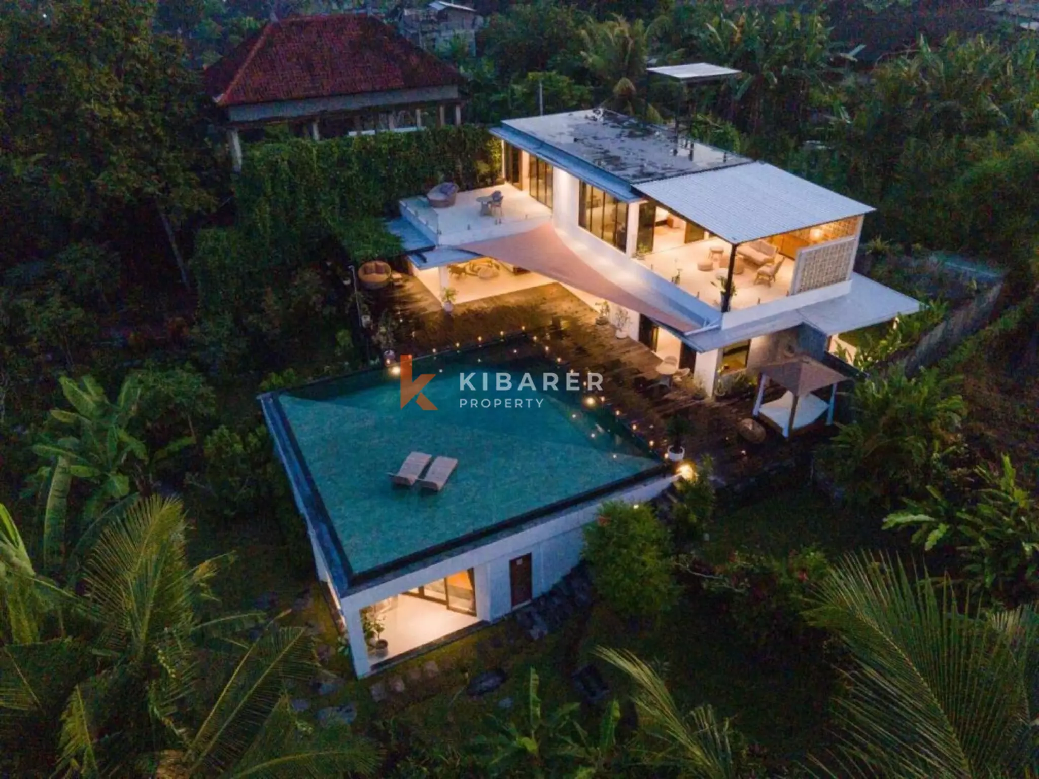 A Serene Four Bedroom Jungle Escape Near Ubud Central